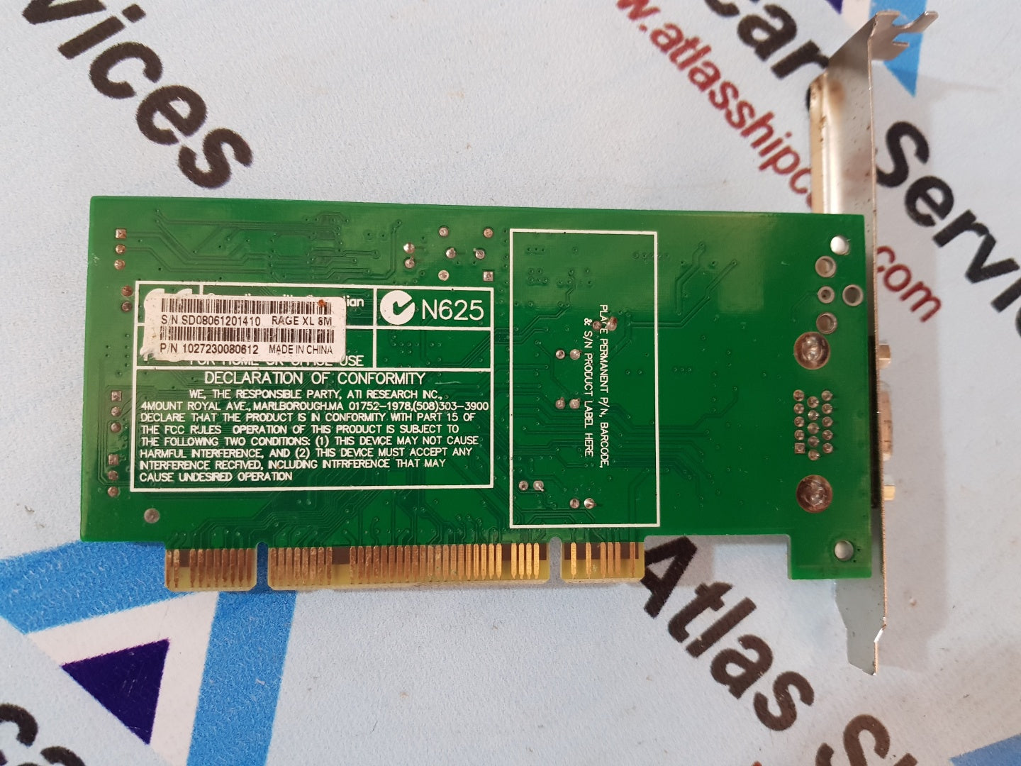 ATI 109-72300-10 Rage XL 8M CI Video Graphics Card