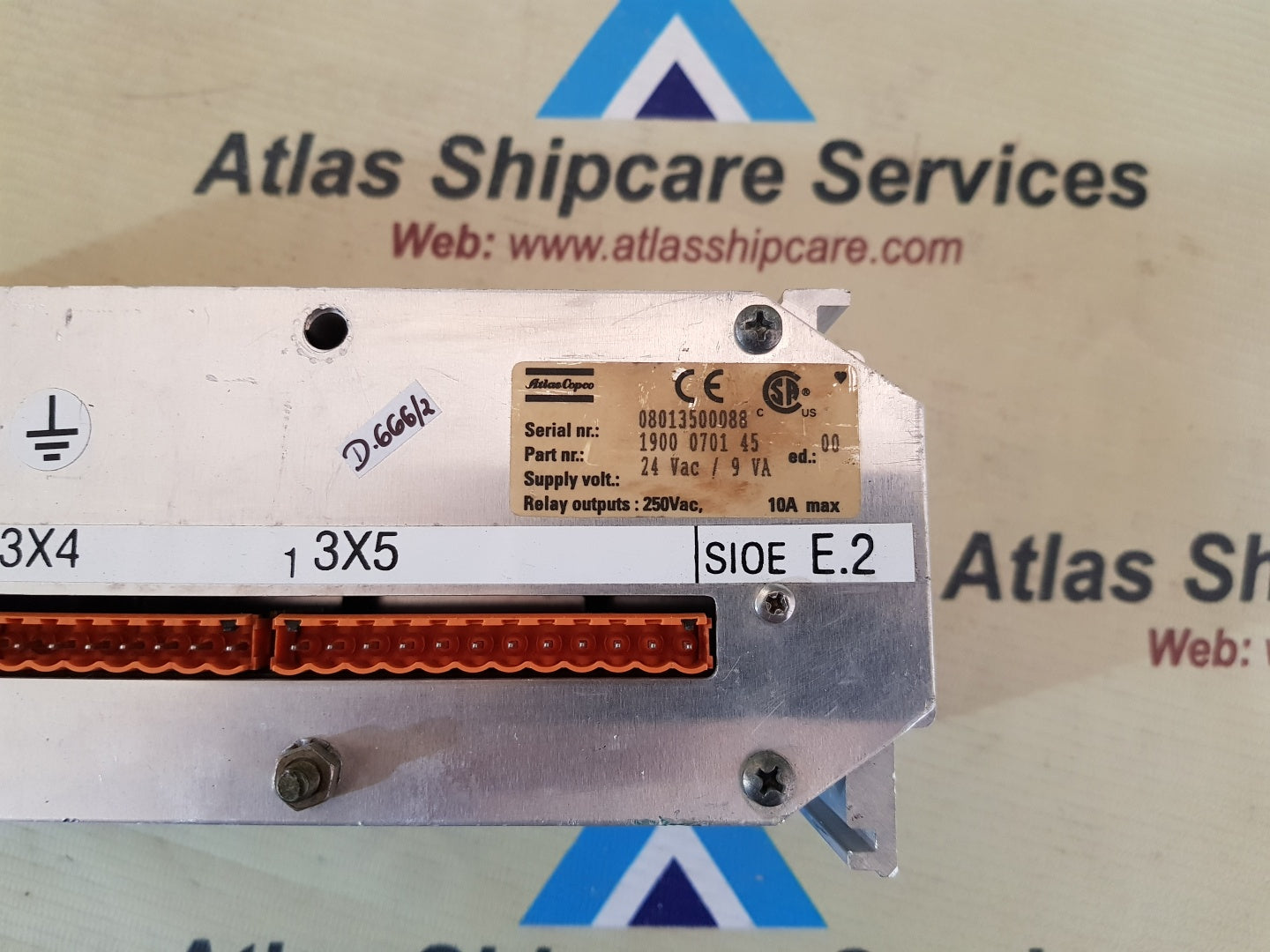 ATLAS COPCO 1900070145 I/O MODULE