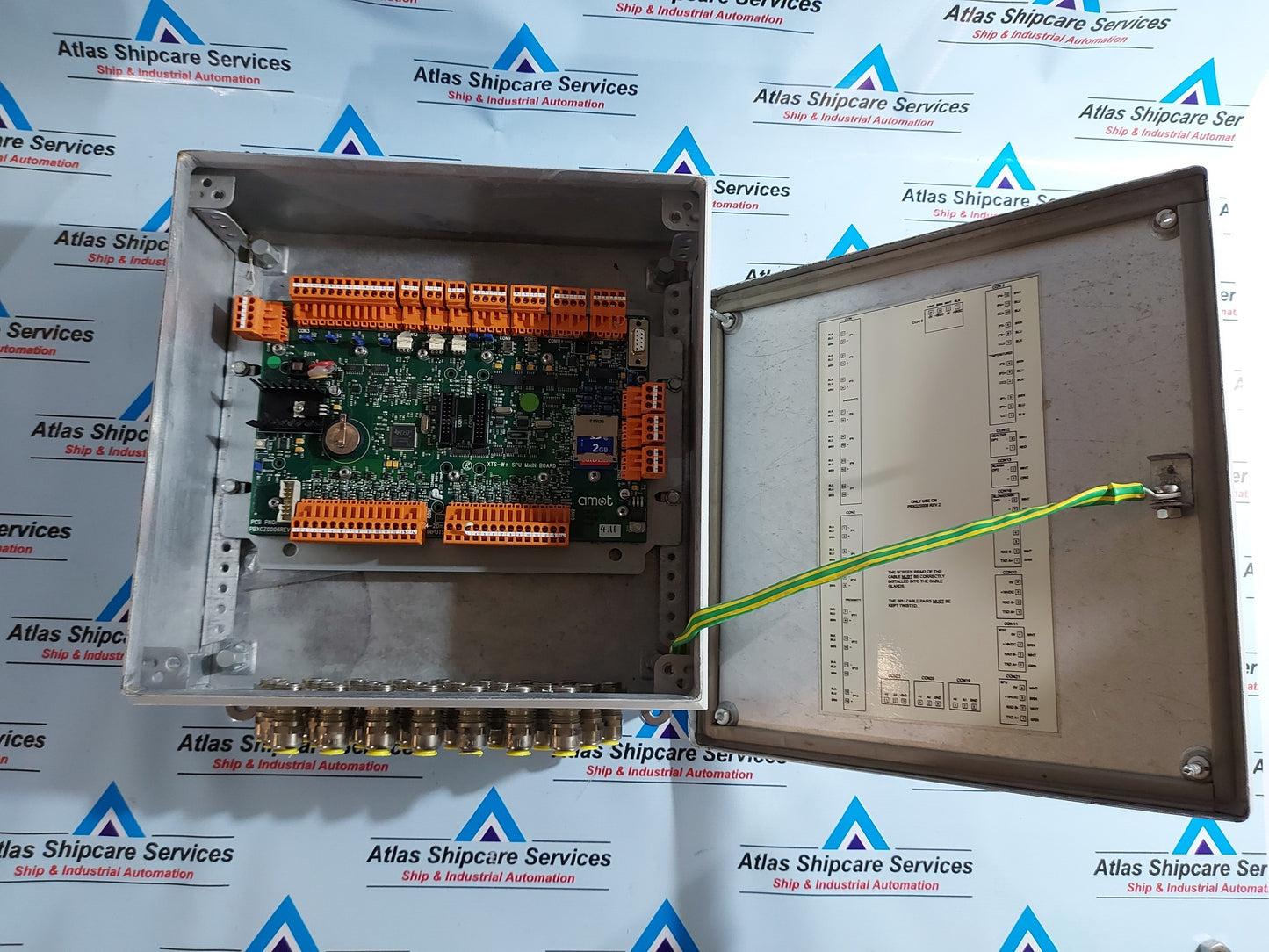 ATOM S4600-SPU+003 BEARING CONDITION MONITORING SYSTEM SIGNAL PROCESSING UNIT