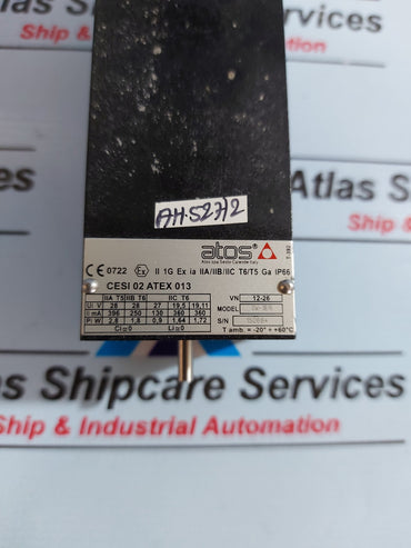 ATOS VN 12-26 0W-15/H HYDRAULIC VALVE