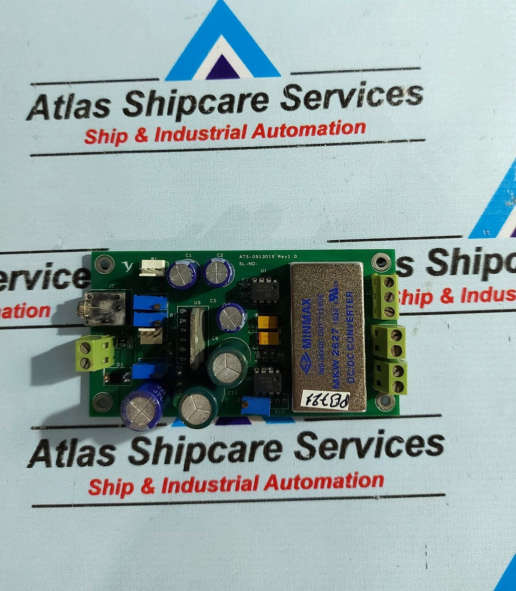 Ats Card ATS-0913019 REV 1.0 PCB CARD – Atlas Shipcare Services