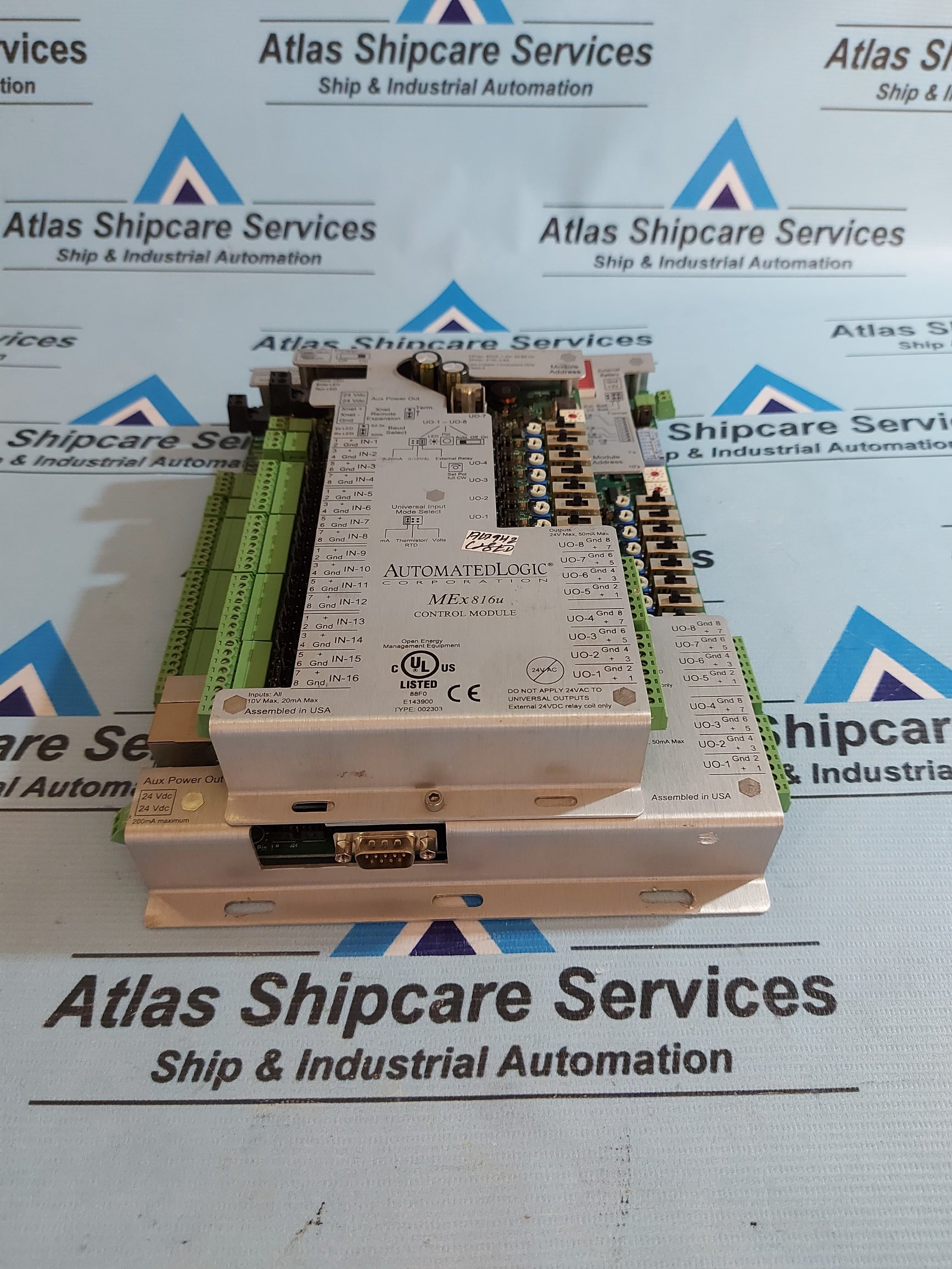 AUTOMATED LOGIC MEx816u CONTROL MODULE – Atlas Shipcare Services