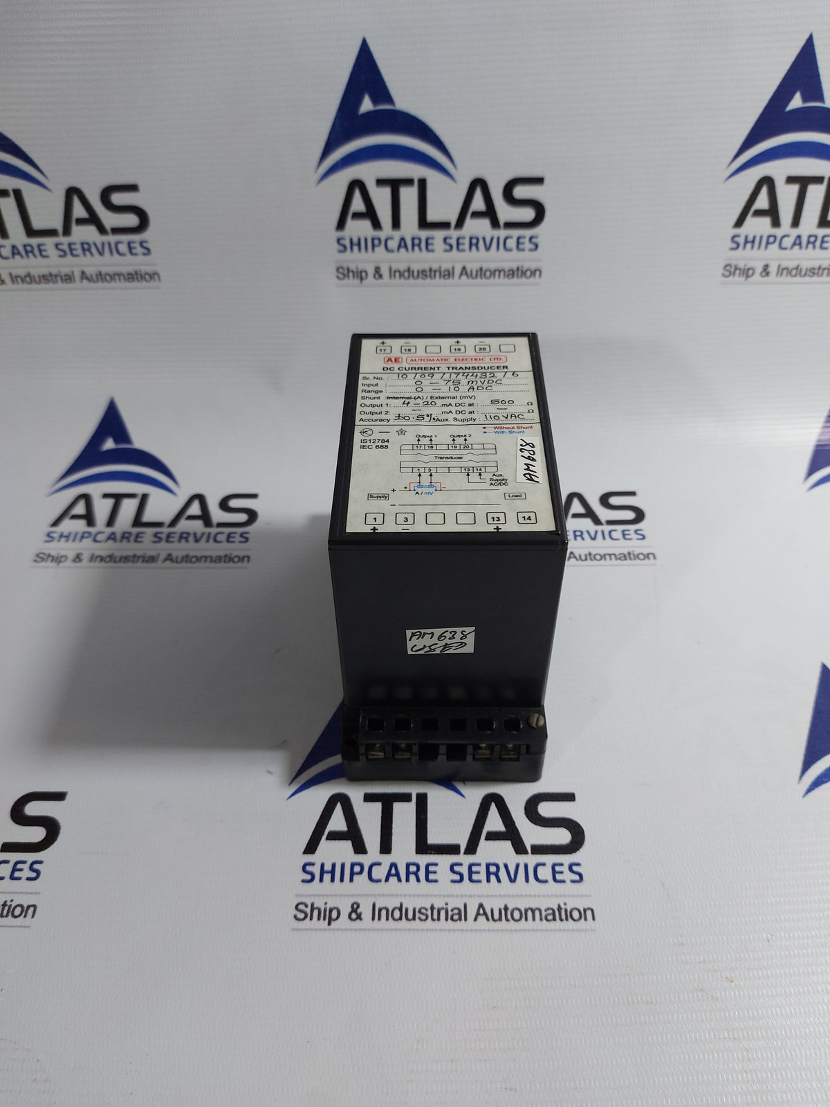 AUTOMATIC ELECTRIC DC CURRENT TRANSDUCER 110VAC