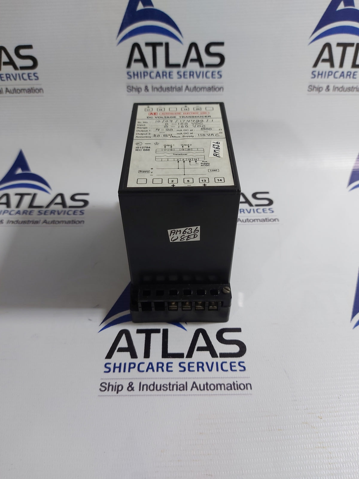 AUTOMATIC ELECTRIC DC VOLTAGE TRANSDUCER 4-20 mA