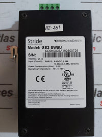 AUTOMATION DIRECT SE2-SW5U STRIDE INDUSTRIAL 5 PORT ETHERNET SWITCH