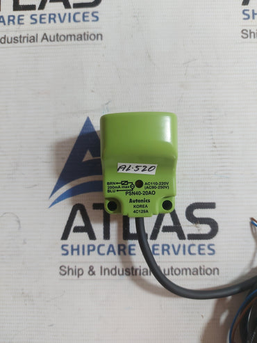 AUTONICS PSN40-20AO PROXIMITY SENSOR 100-240VAC