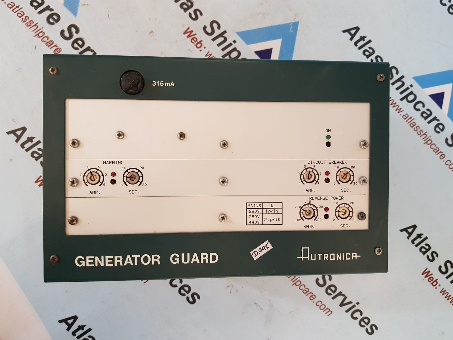 AUTRONICA AK-35/1 GENERATOR GUARD