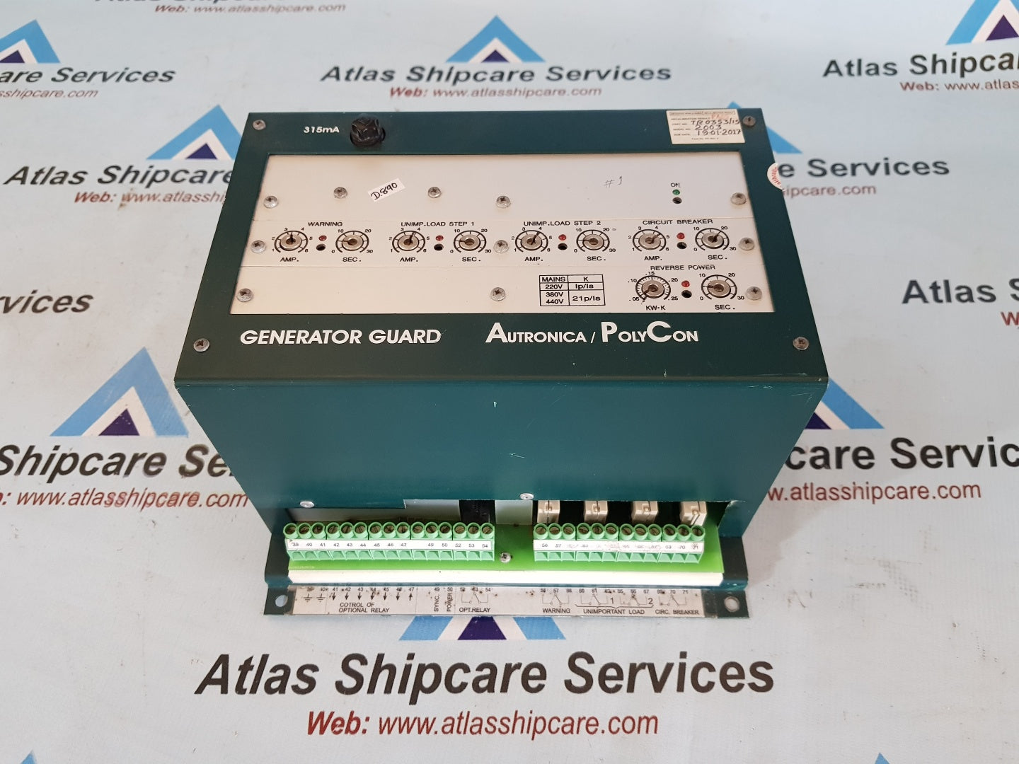 AUTRONICA AK-35/4 GENERATOR GUARD