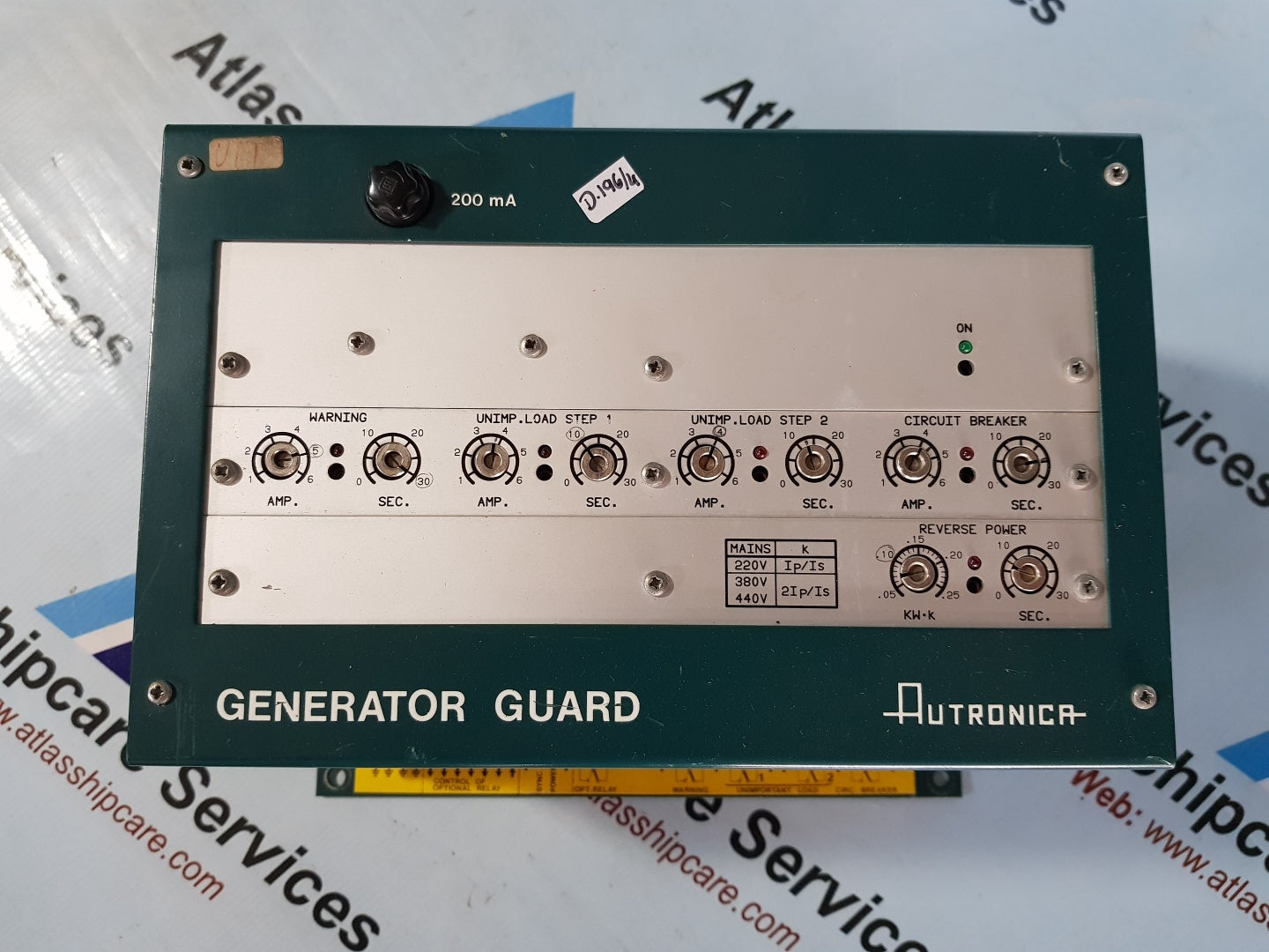 AUTRONICA AK-35/4 GENERATOR GUARD