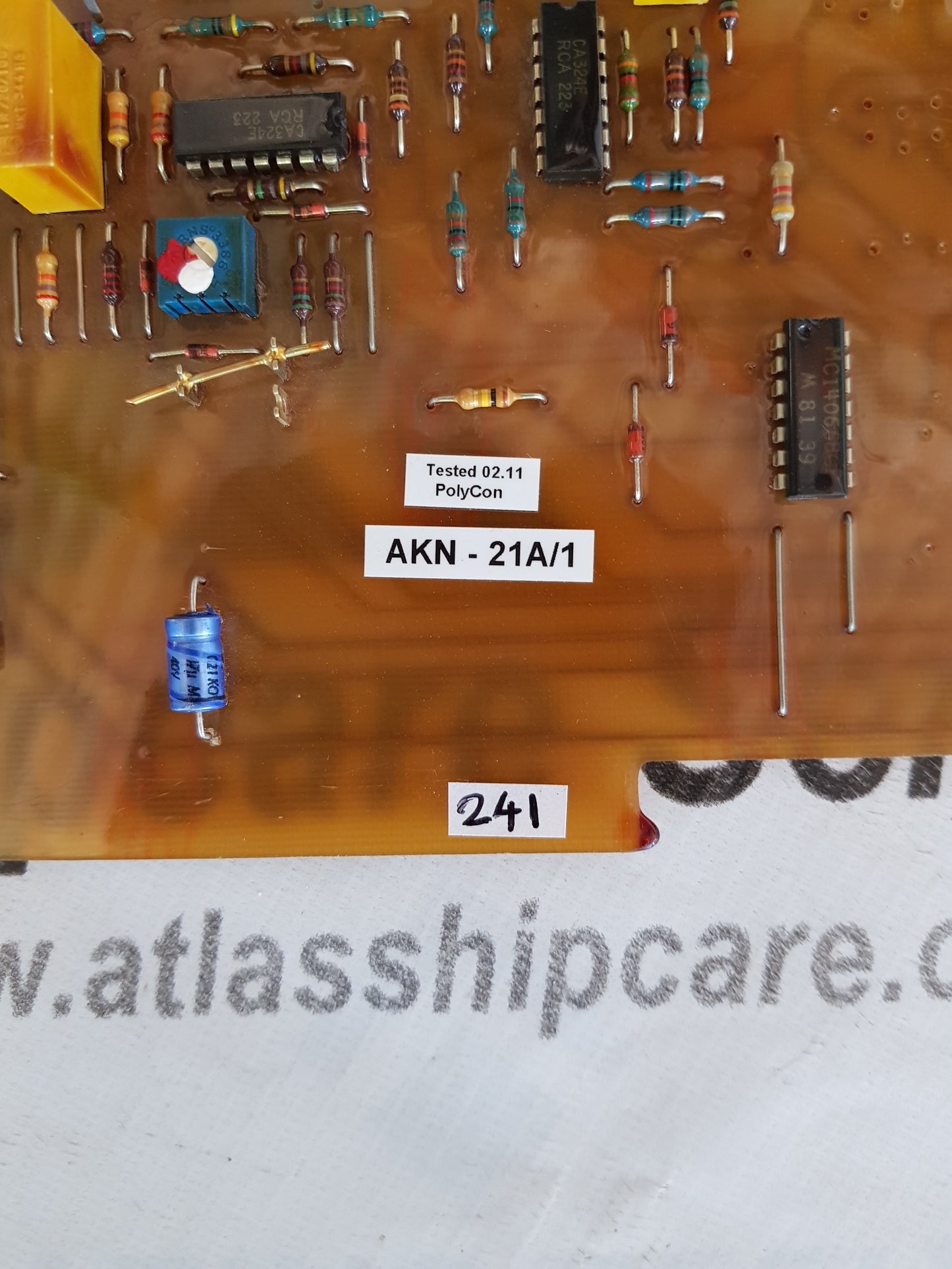 AUTRONICA AKN-21A/1 PCB CARD 7255-016.0002