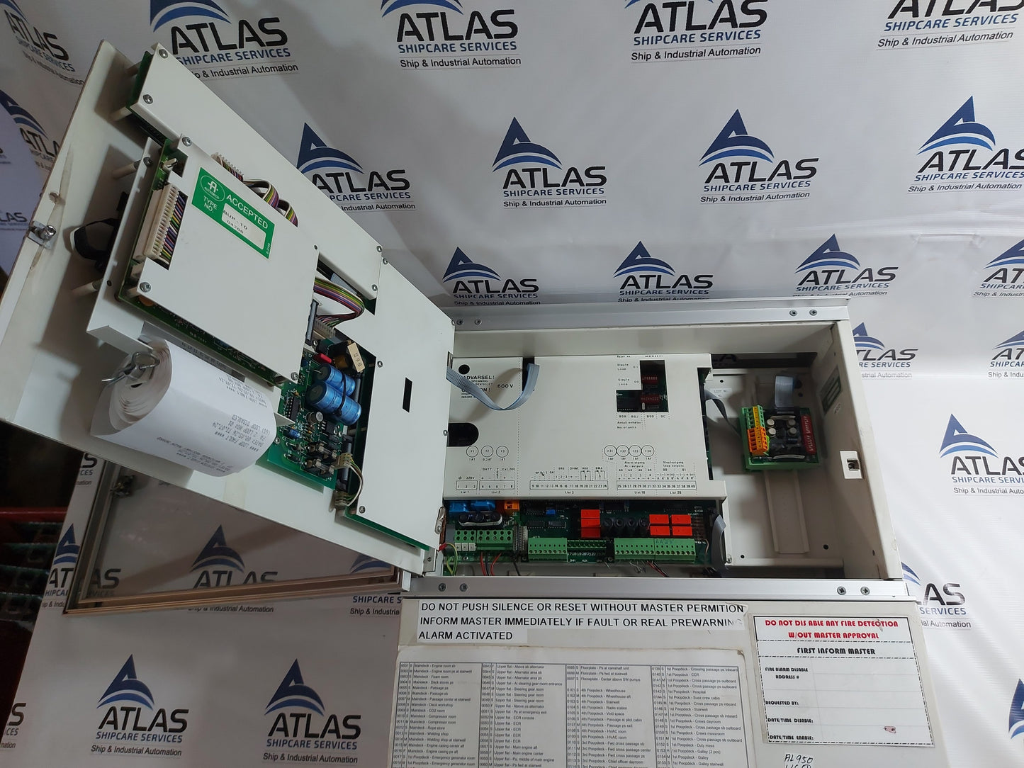 AUTRONICA BS-100 ALARM FIRE DETECTION SYSTEM