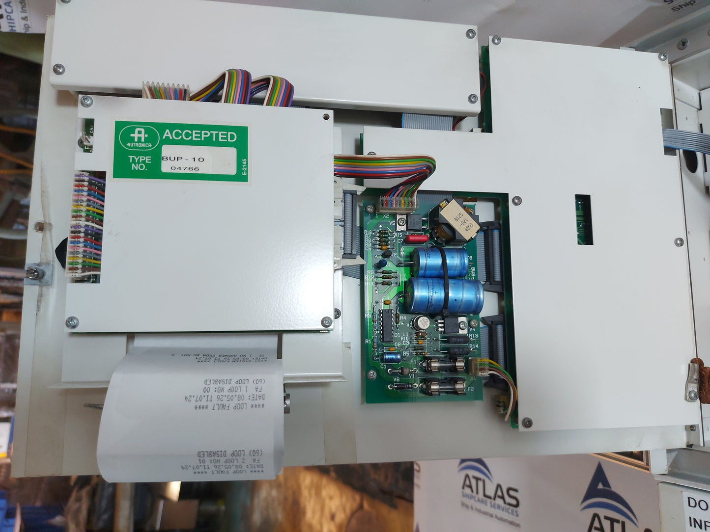 AUTRONICA BS-100 ALARM FIRE DETECTION SYSTEM