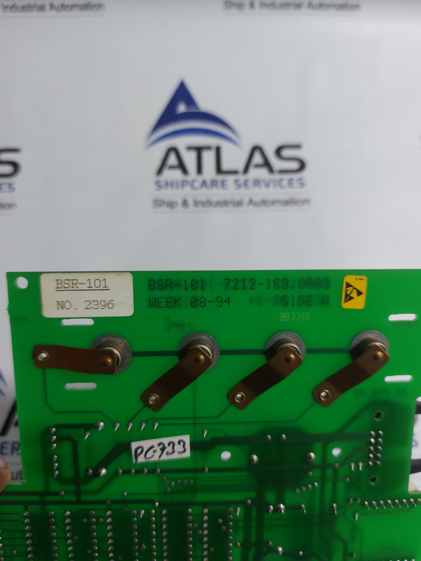 AUTRONICA BSR-101 FIRE ALARM PANEL PCB CARD 7212-163.0003