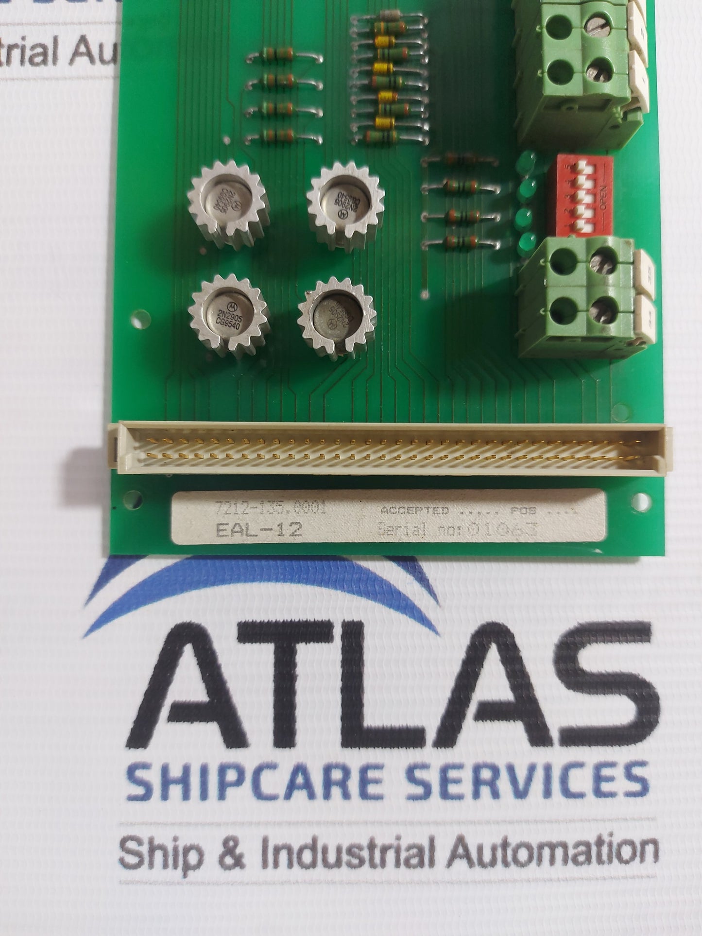 AUTRONICA EAL-12 7212-135.0001 PCB CARD