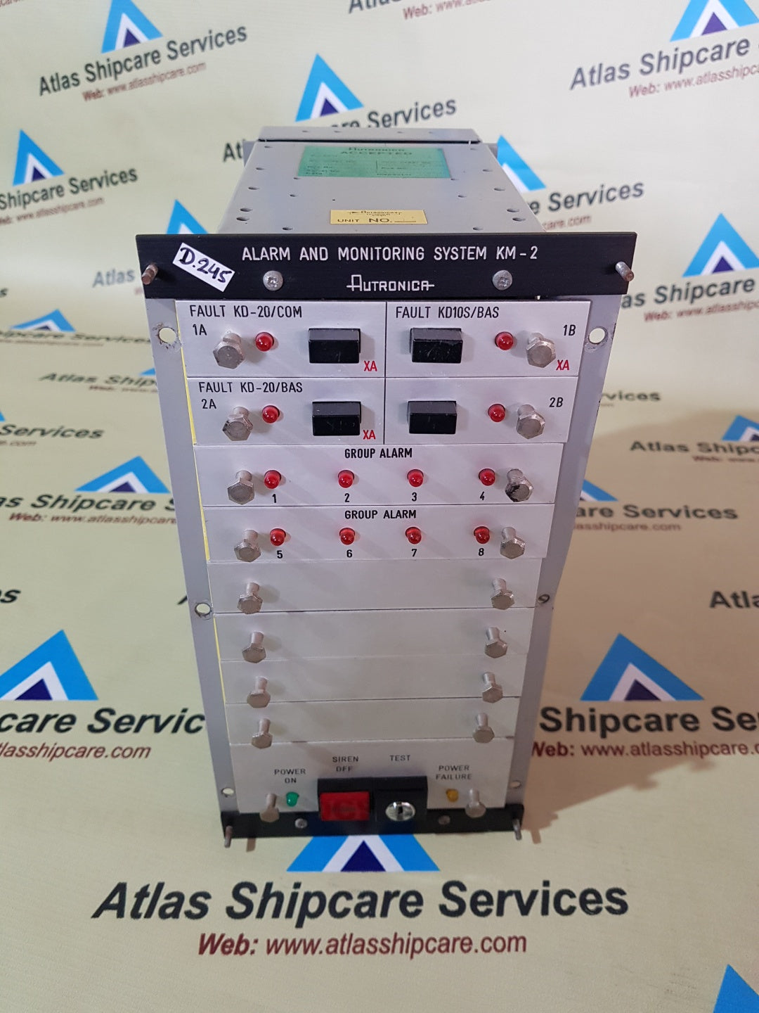 AUTRONICA KM-2 ALARM AND MONITORING SYSTEM