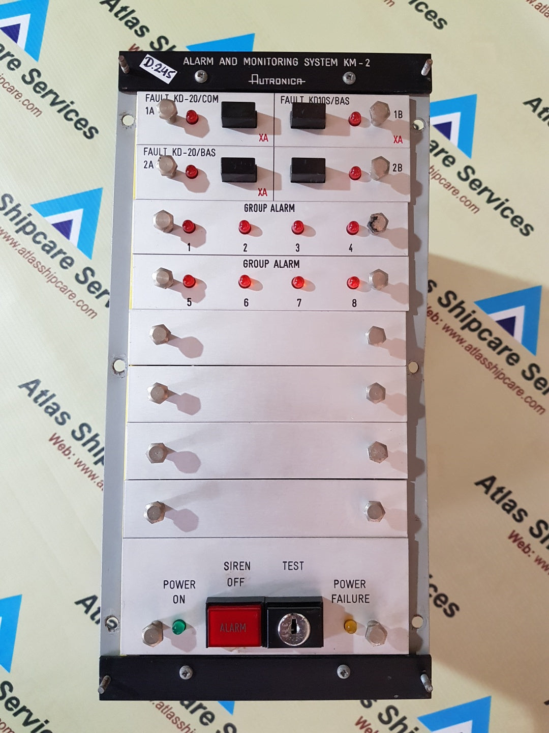 AUTRONICA KM-2 ALARM AND MONITORING SYSTEM