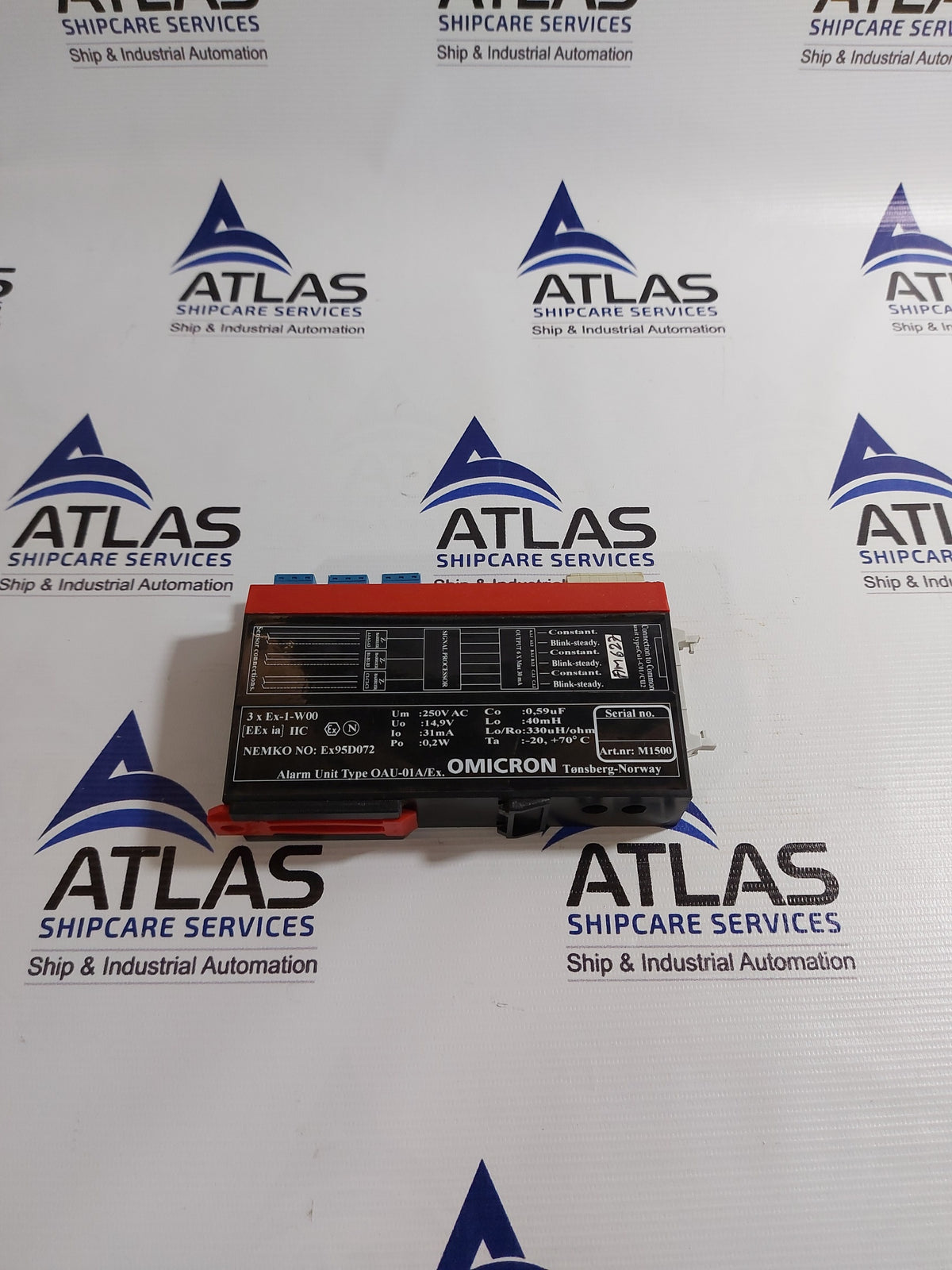 AUTRONICA/OMICRON OAU-01A/Ex ALARM UNIT