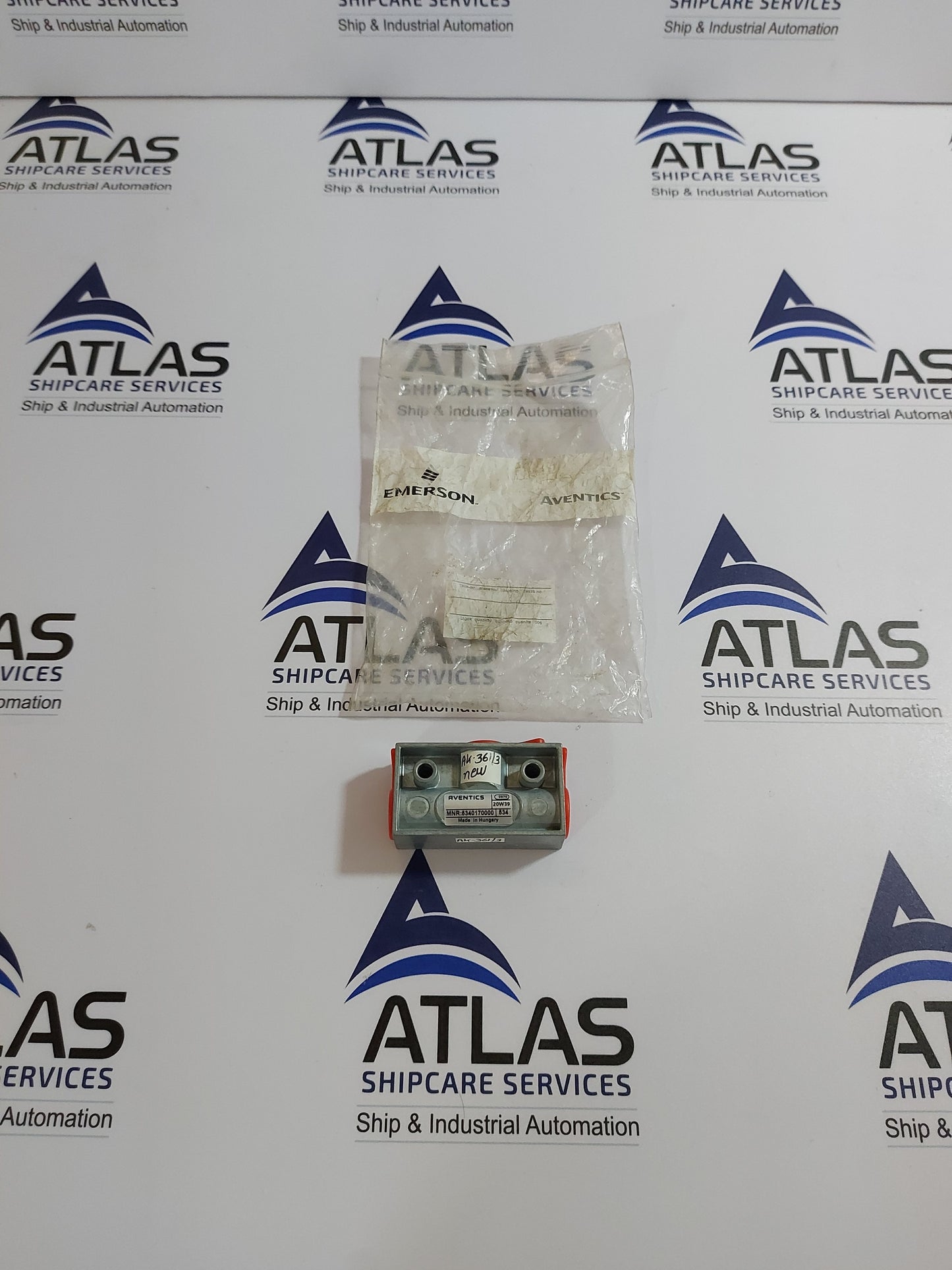 AVENTICS 5340170000 PNEUMATIC SHUTTLE VALVE