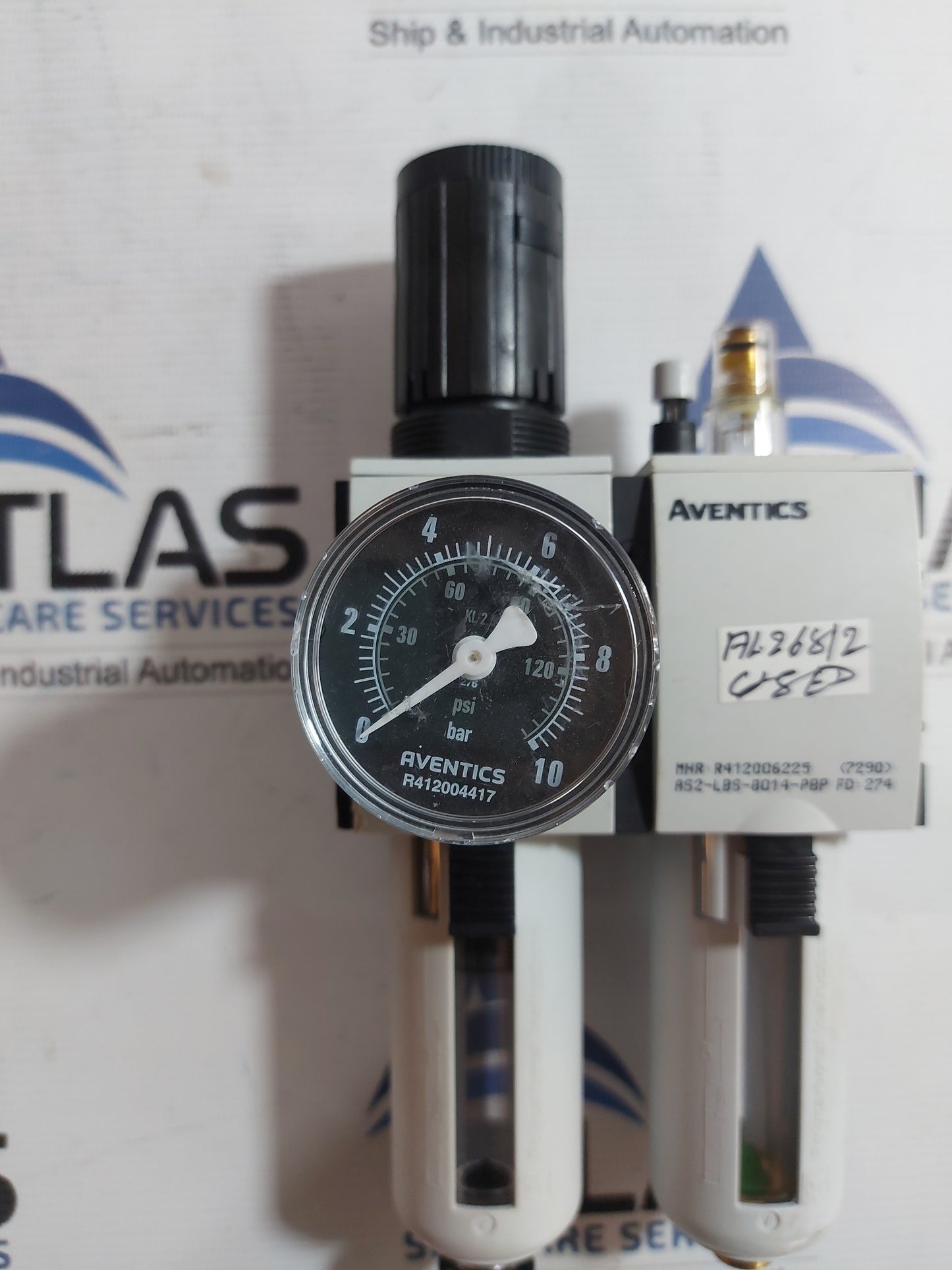 AVENTICS PRESSURE REGULATING VALVES R412006175 + R412006225