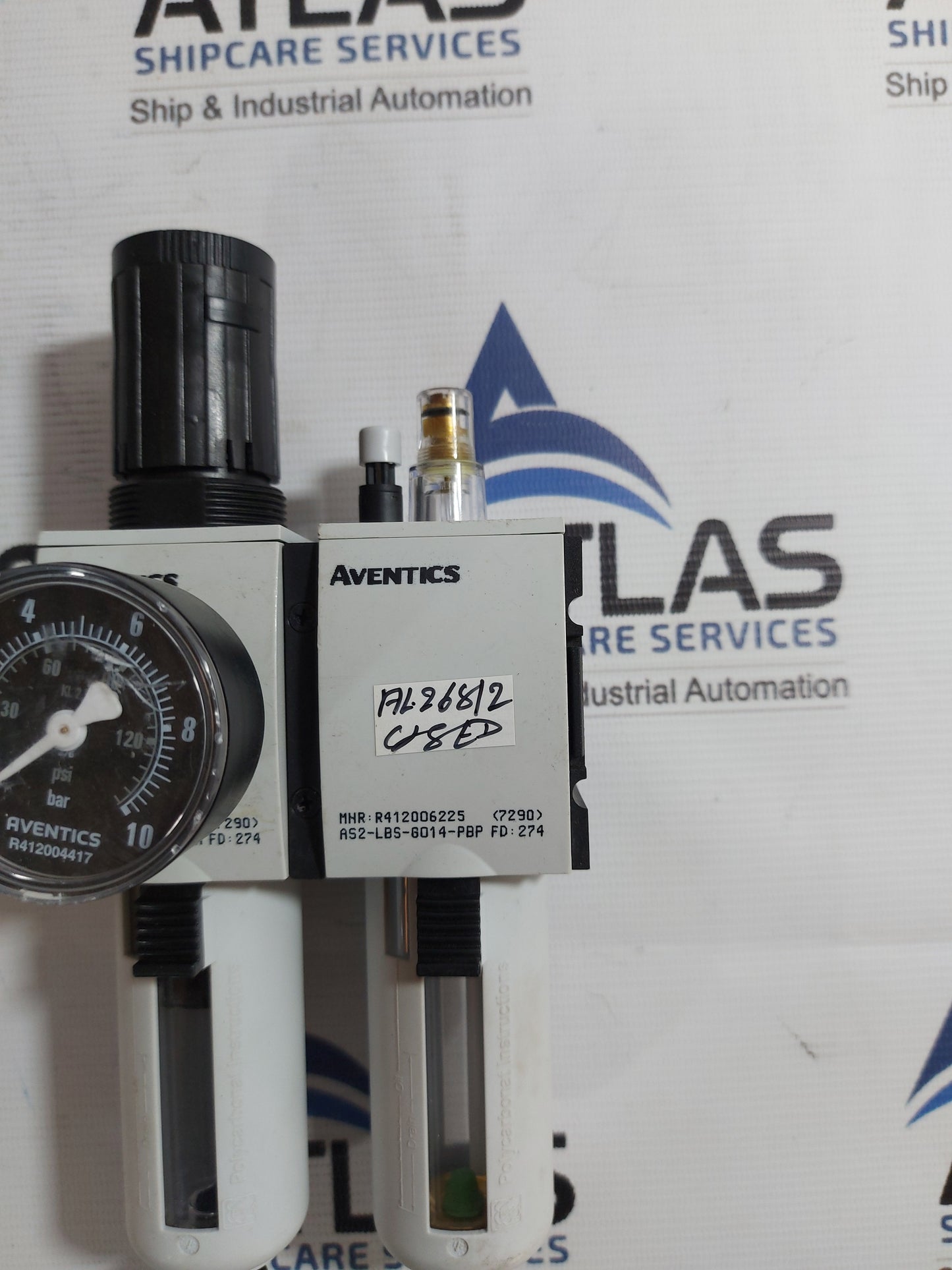 AVENTICS PRESSURE REGULATING VALVES R412006175 + R412006225