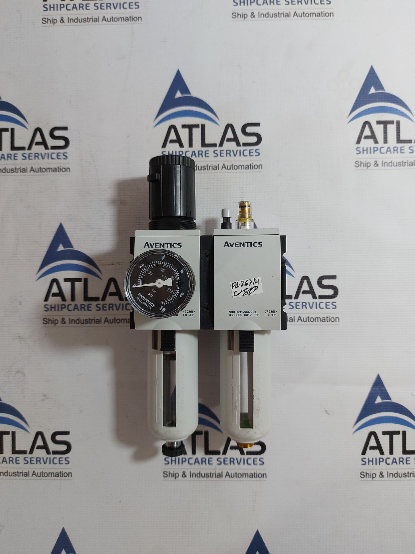 AVENTICS PRESSURE REGULATING VALVES R412007184 + R412007231