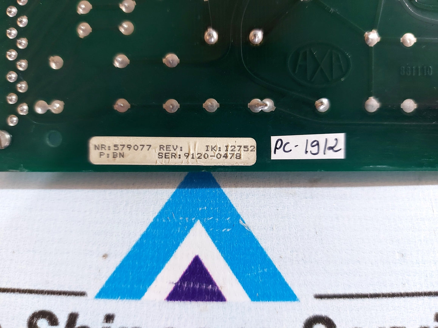 AXA BV1 579077 IK I2752 PCB CARD