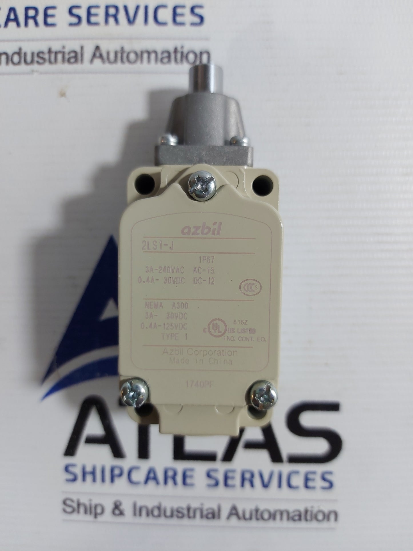 AZBIL 2LS1-J LIMIT SWITCH 3A-240VAC