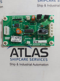 AZBIL 80363001-001 FAN SENSOR CARD REV K