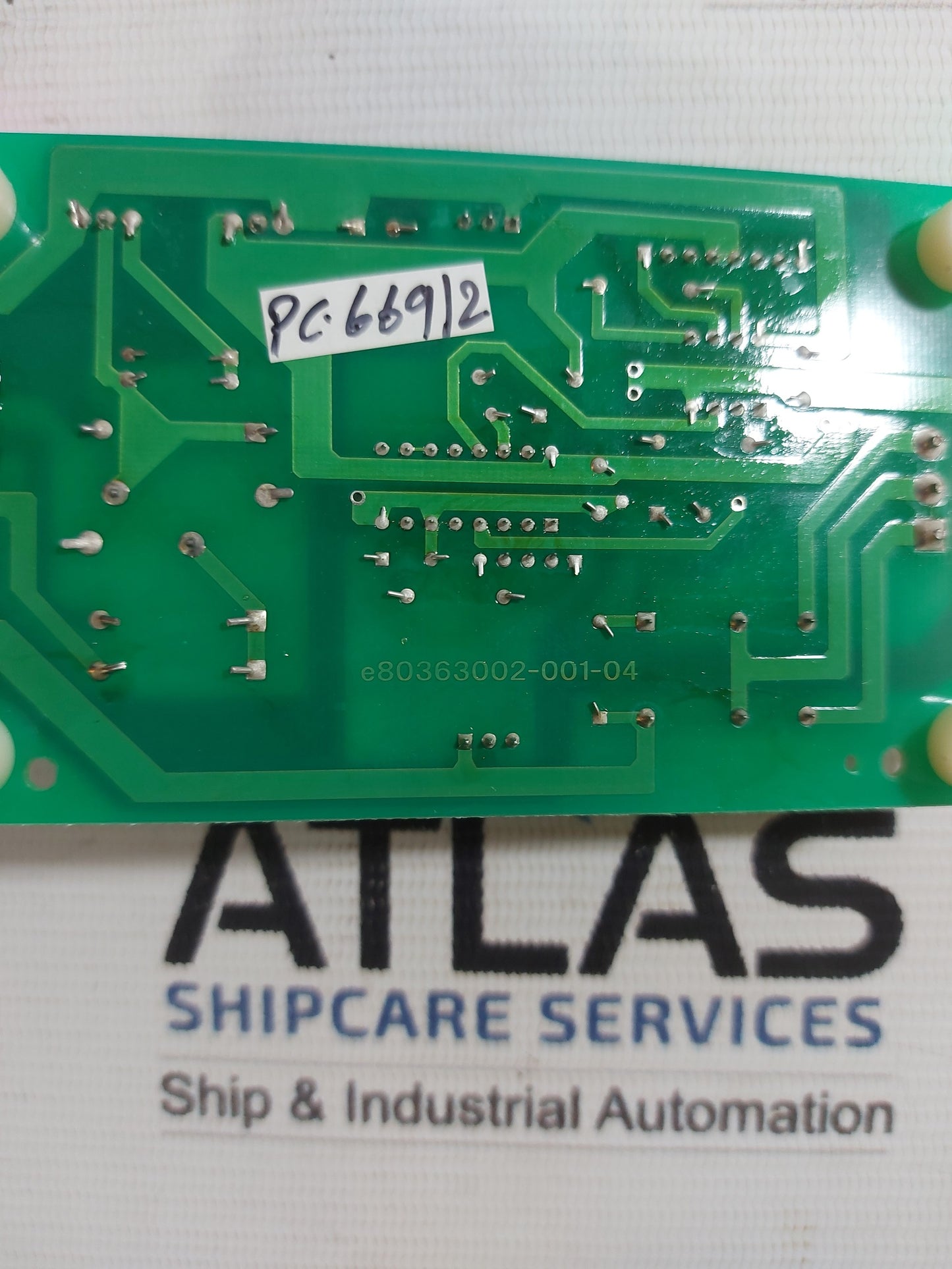 AZBIL 80363001-001 FAN SENSOR CARD REV K