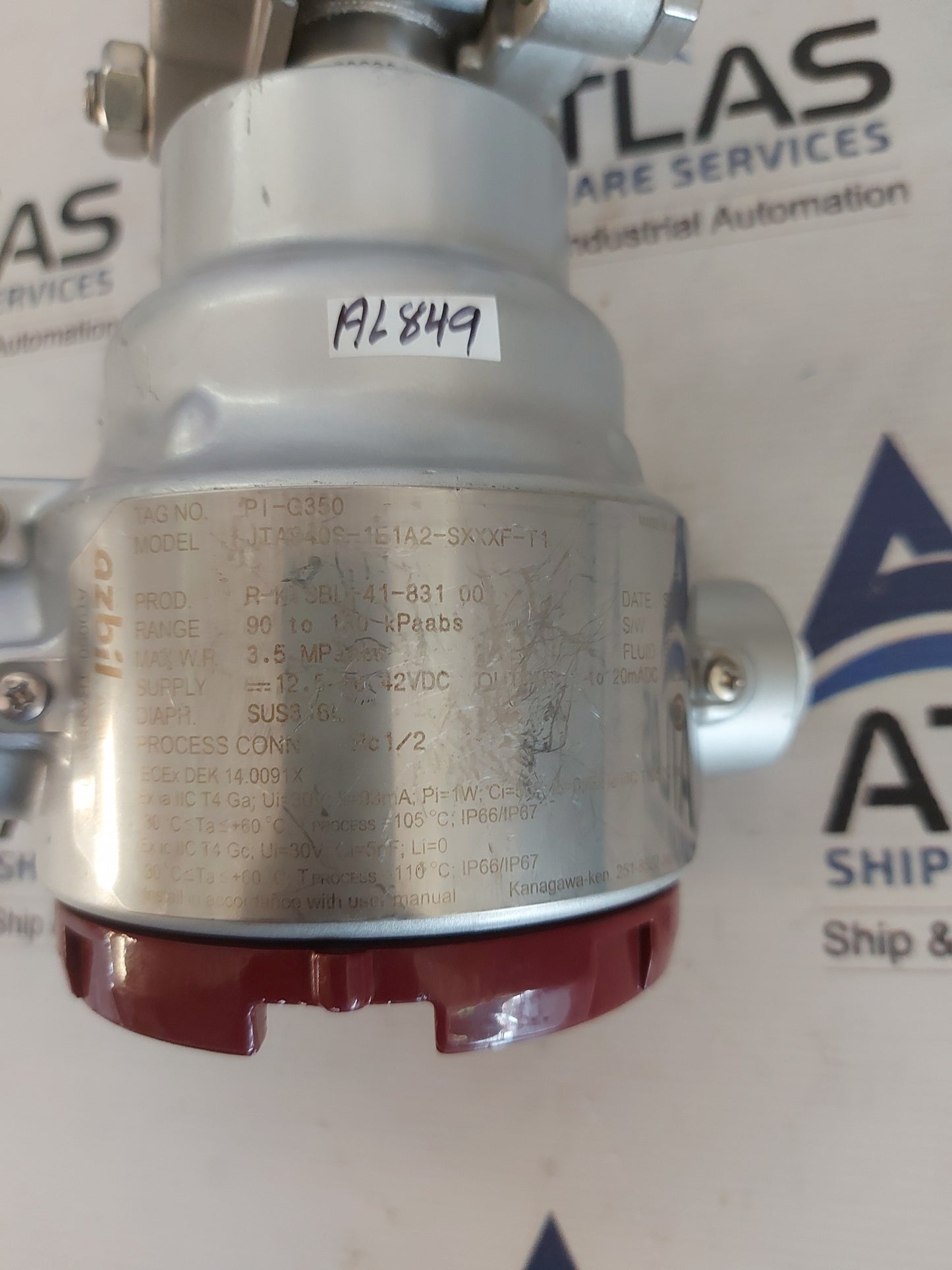 AZBIL AT9000 JTA940S-1E1A2-SXXXF-T1 DIFFERENTIAL PRESSURE TRANSMITTER