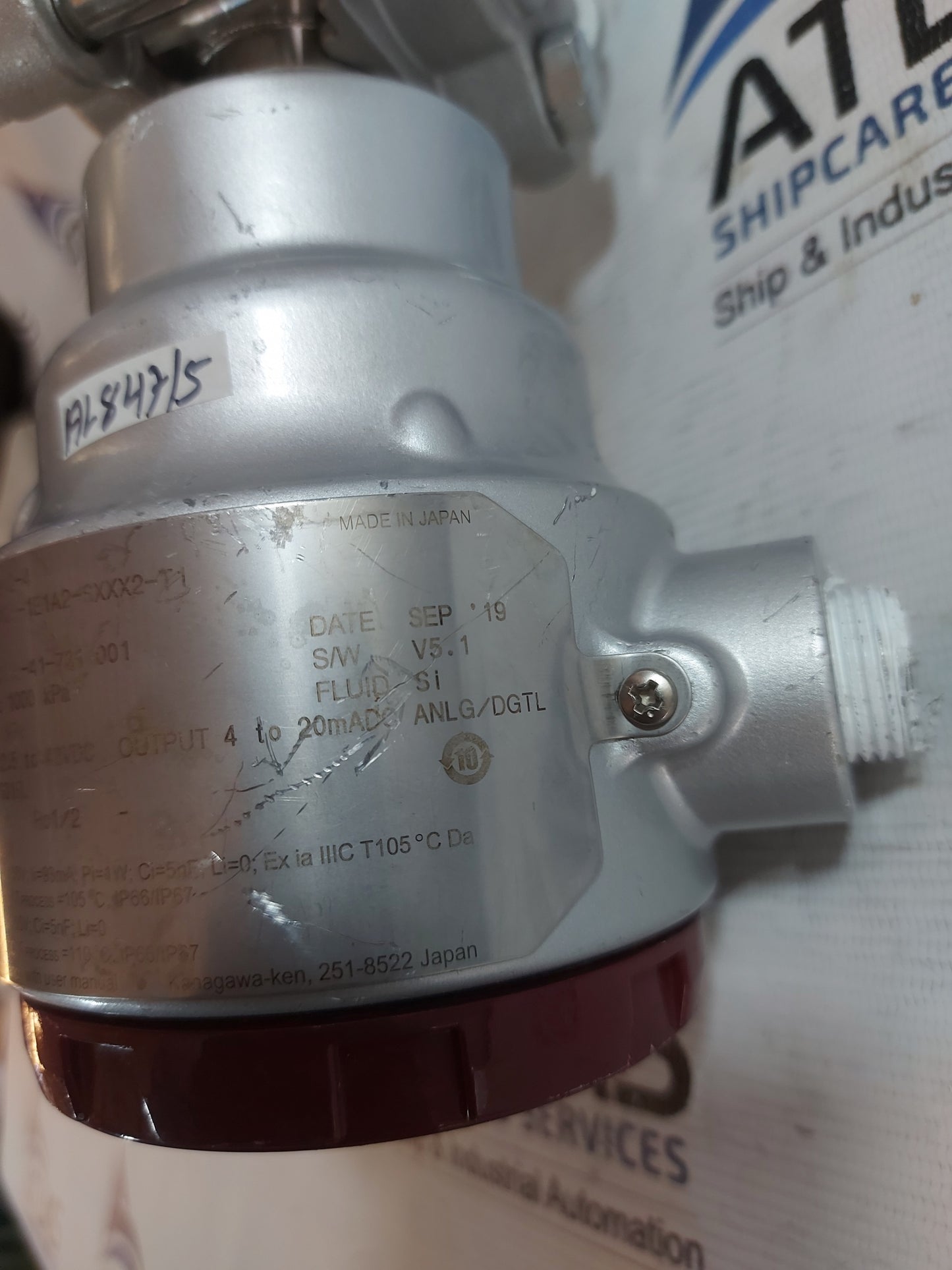 AZBIL AT9000 JTG940S-1E1A2-SXXX2-T1 DIFFERENTIAL PRESSURE TRANSMITTER