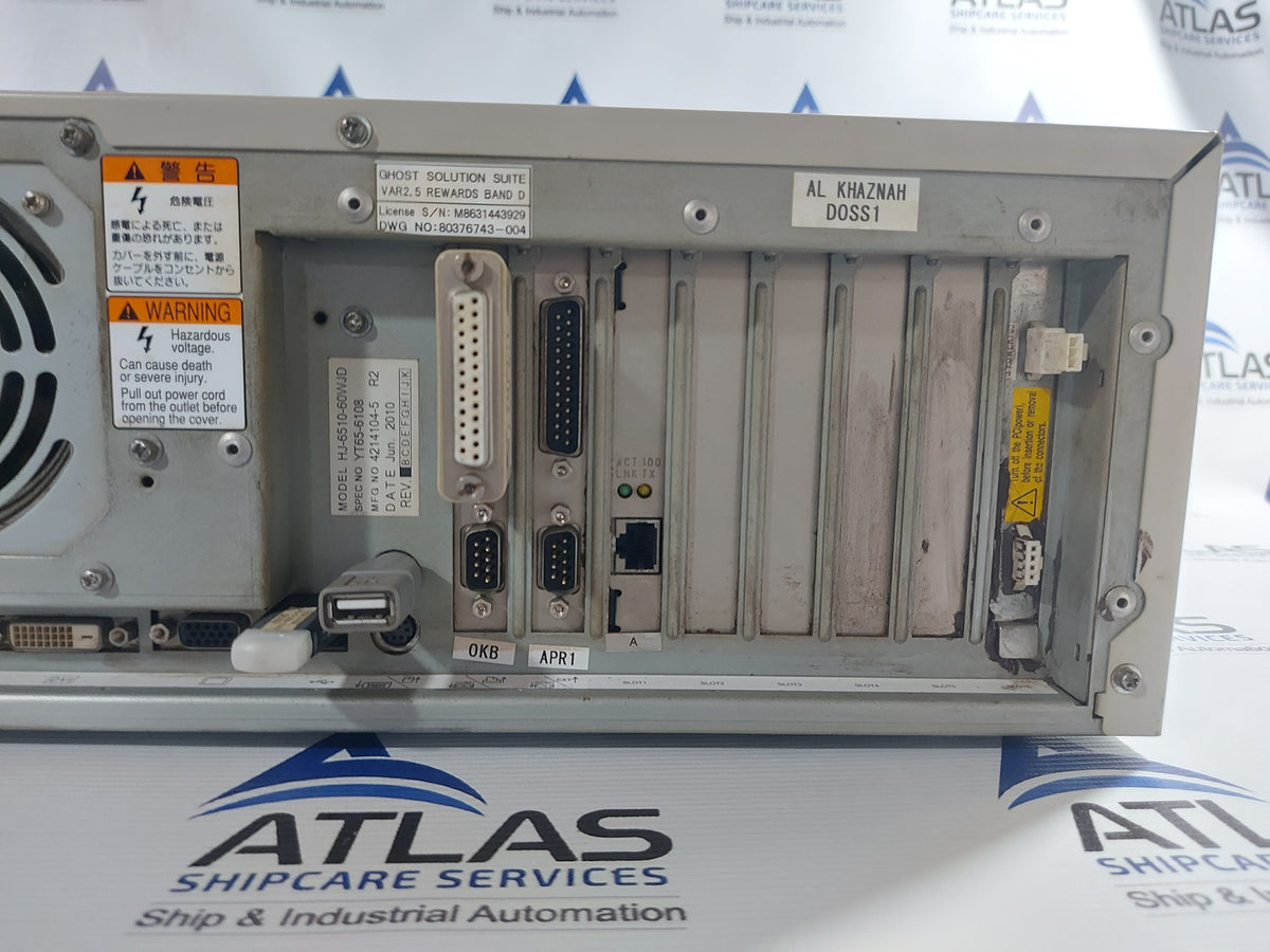 AZBIL HITACHI HF-W6500 HJ-6510-60WJD INDUSTRIAL COMPUTER SERVER