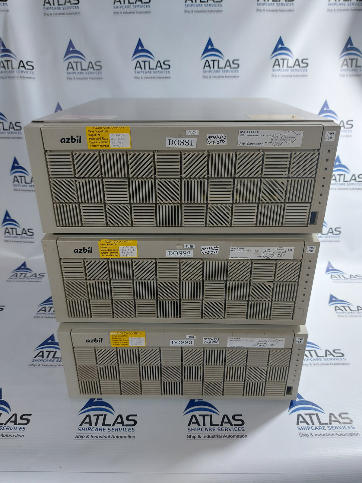 AZBIL HITACHI HF-W6500 HJ-6510-60WJD INDUSTRIAL COMPUTER SERVER