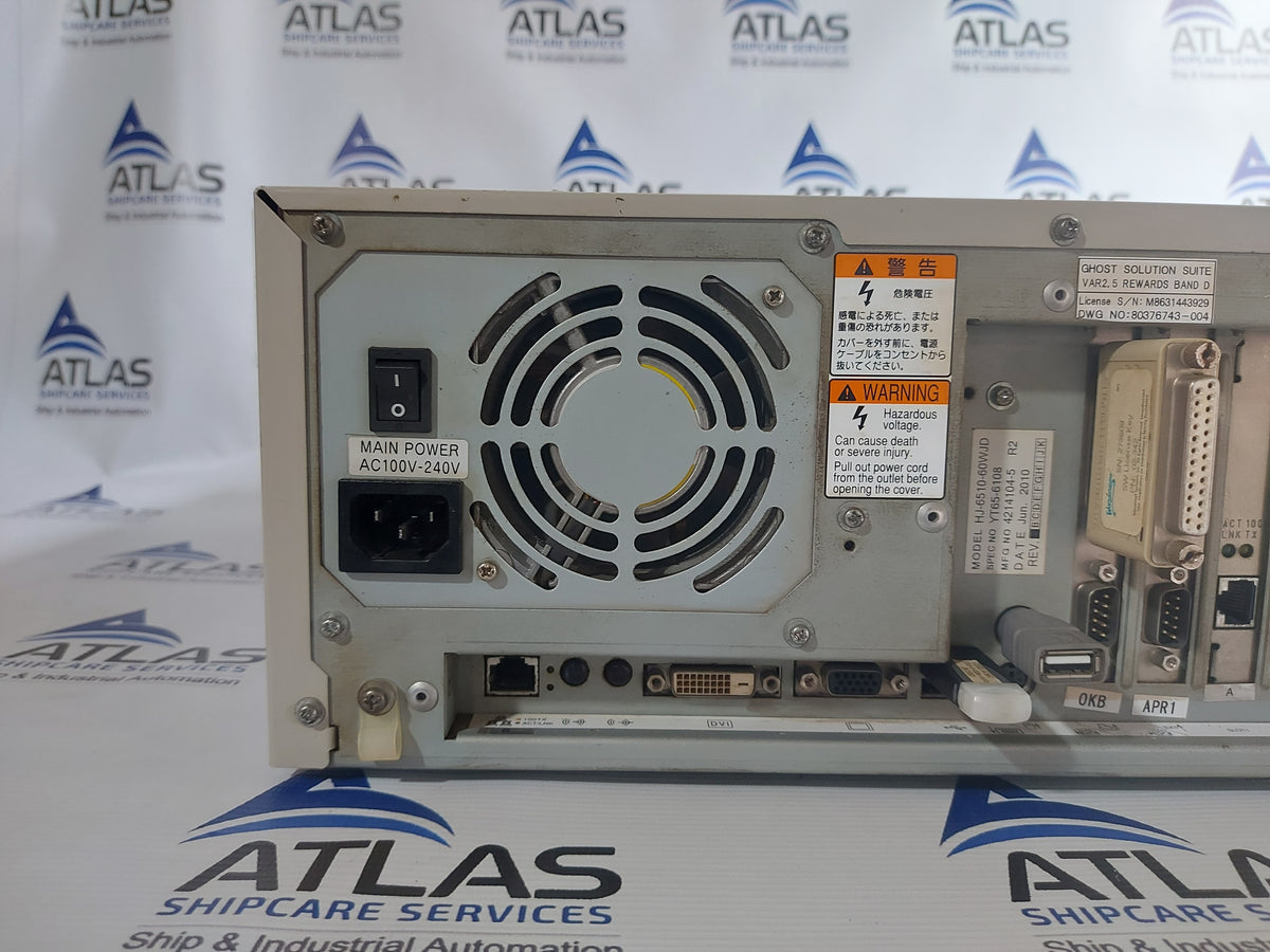 AZBIL HITACHI HF-W6500 HJ-6510-60WJD INDUSTRIAL COMPUTER SERVER