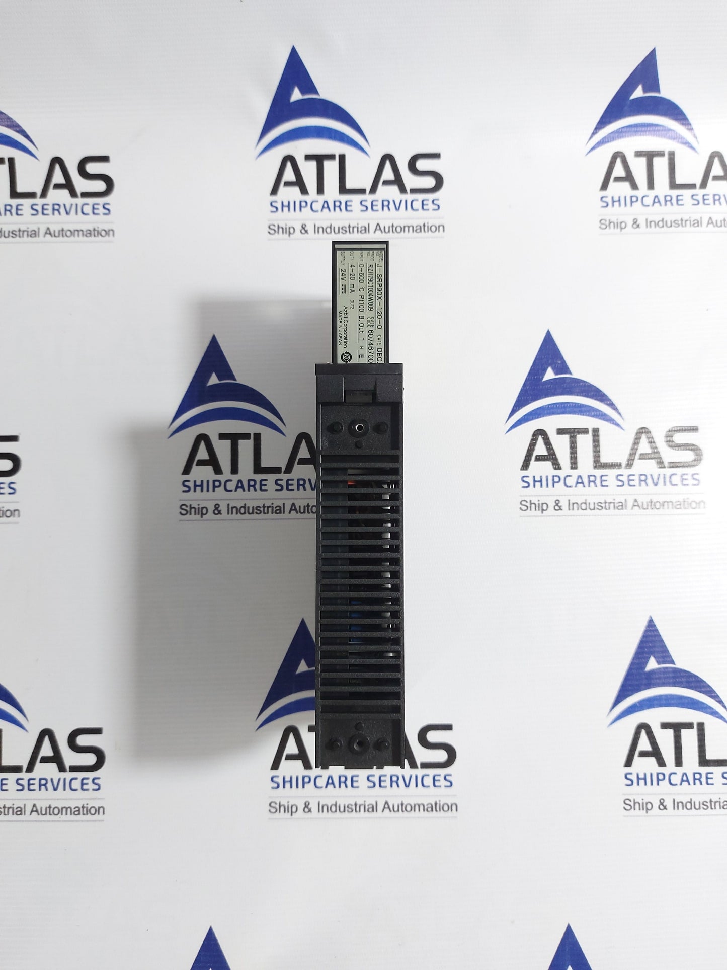 AZBIL J-SRP90X-120-0 TEMPERATURE TRANSMITTER PT100 0-600'C