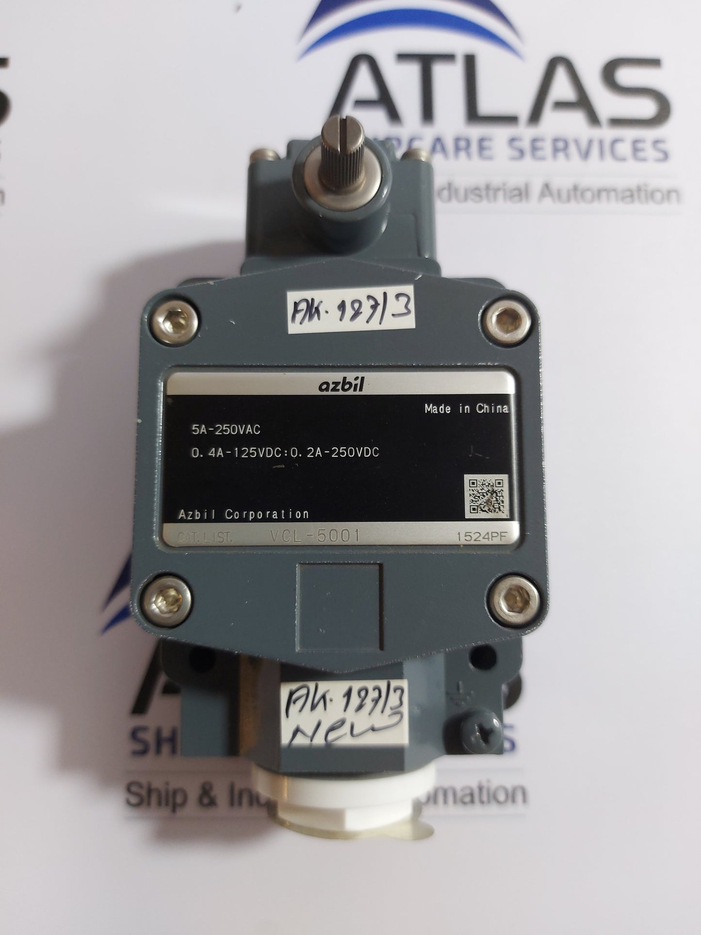 AZBIL VCL-5001 LIMIT SWITCH 5A-250VAC