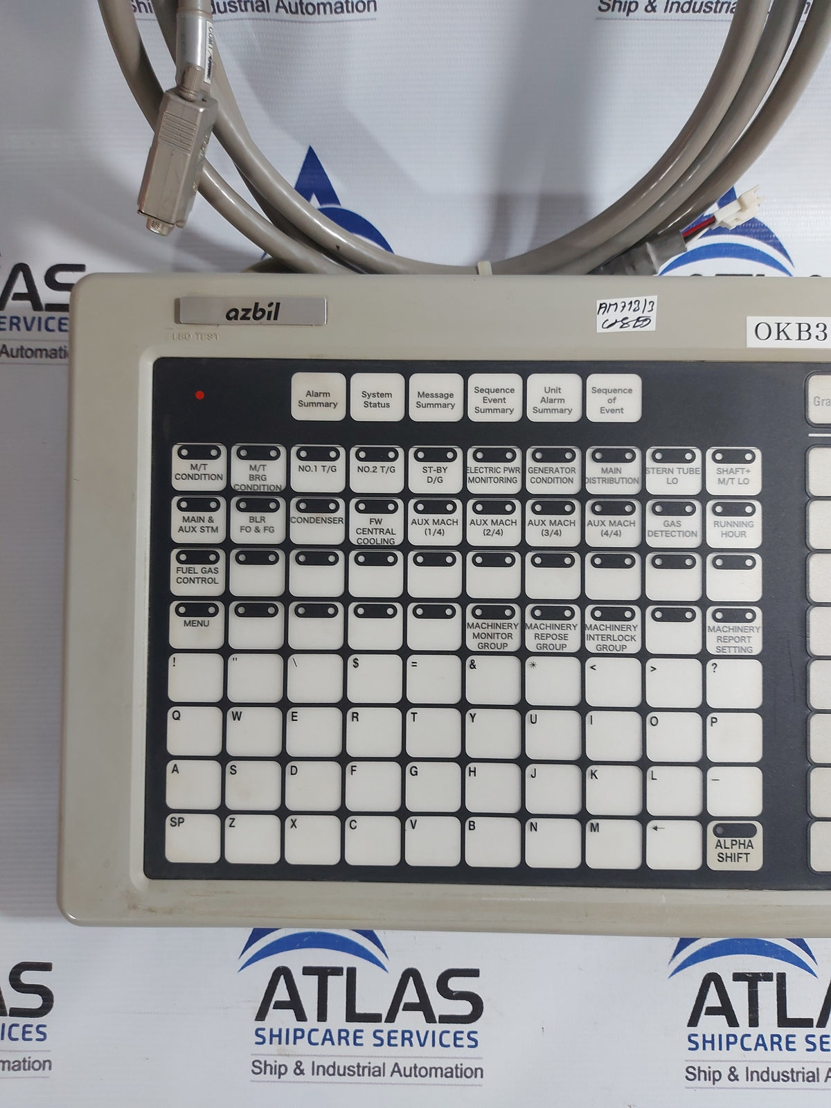 AZBIL YAMATAKE HD-OKBE1 OPERATOR KEYBOARD