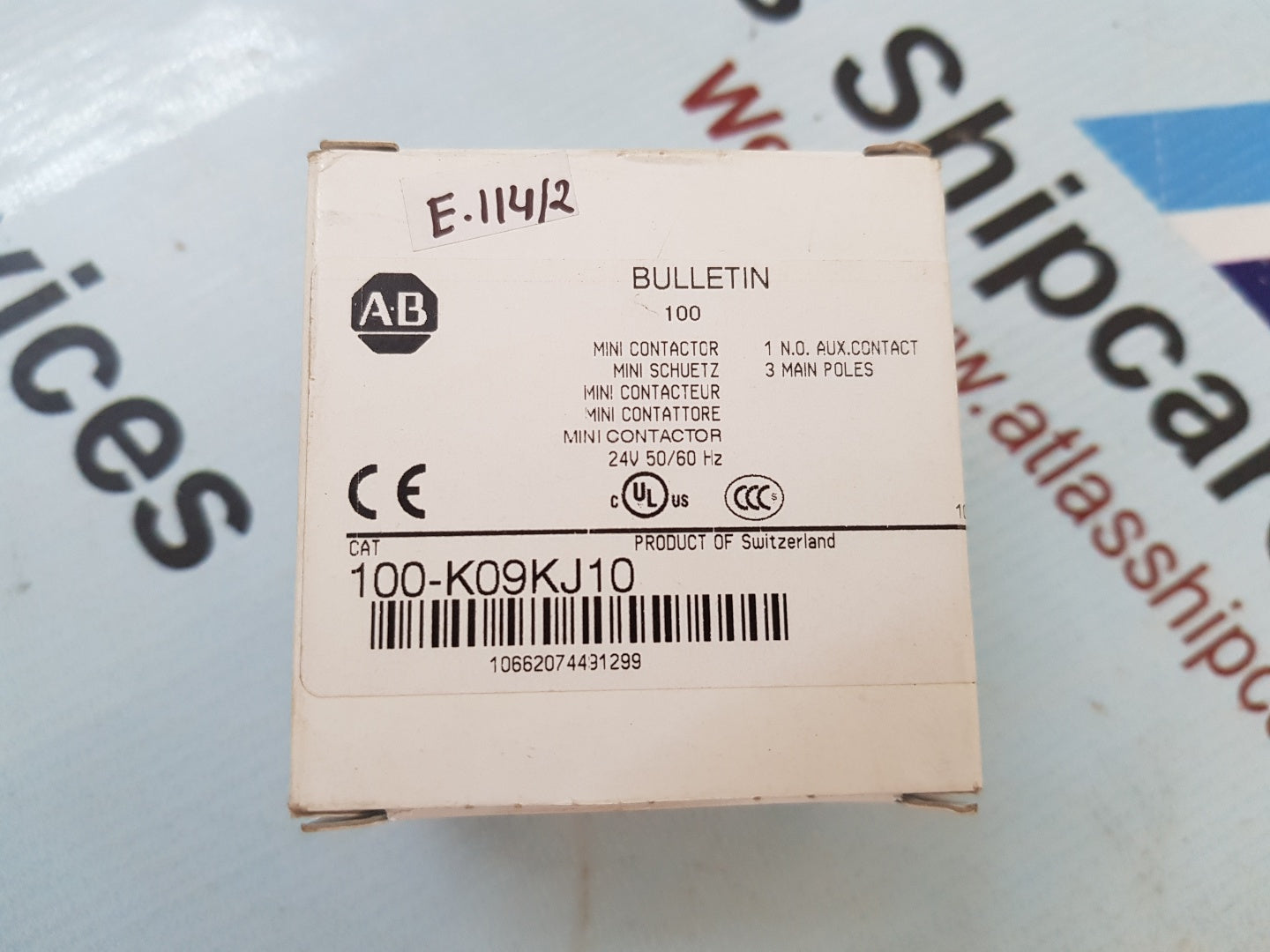 Allen-Bradley 100-K09kj10 3 Pole contactor