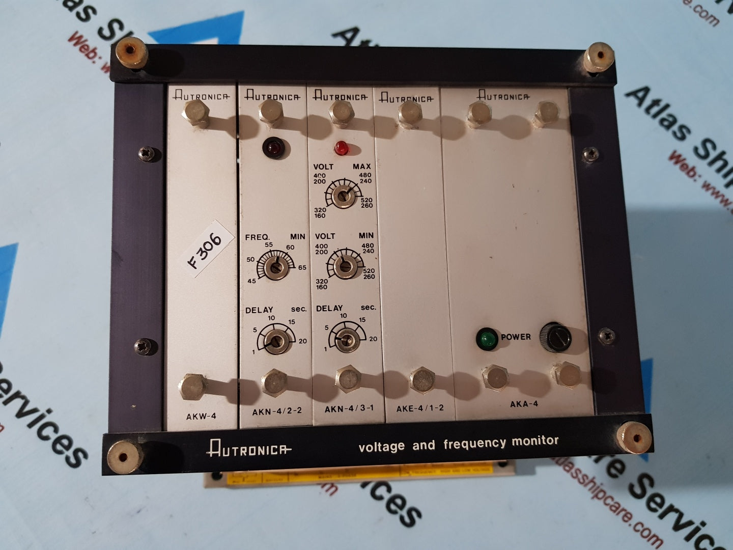 Autronica AK-31/1 Voltage And Frequency Monitor