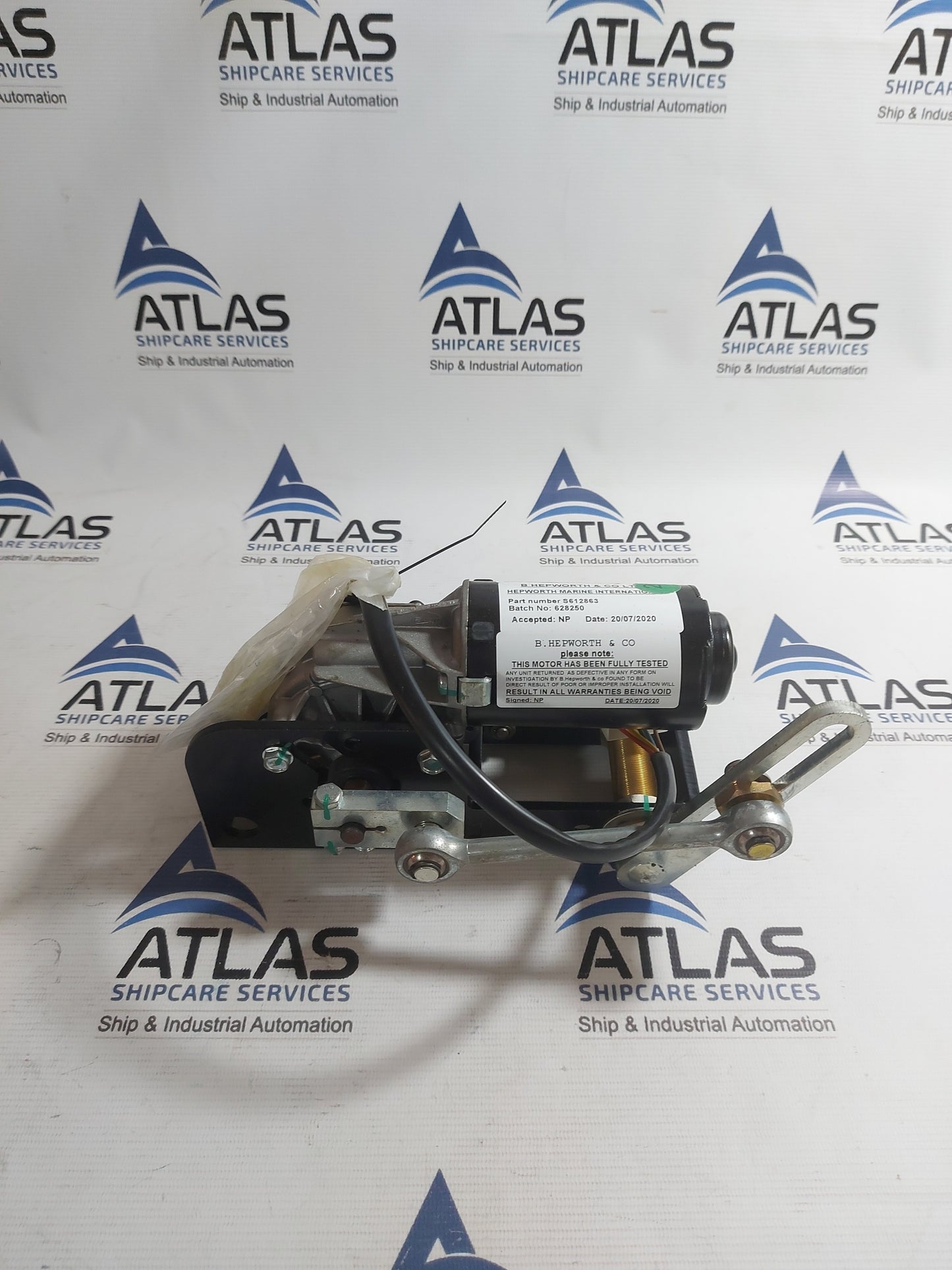 B. HEPWORTH 100865/2 WIPER MOTOR