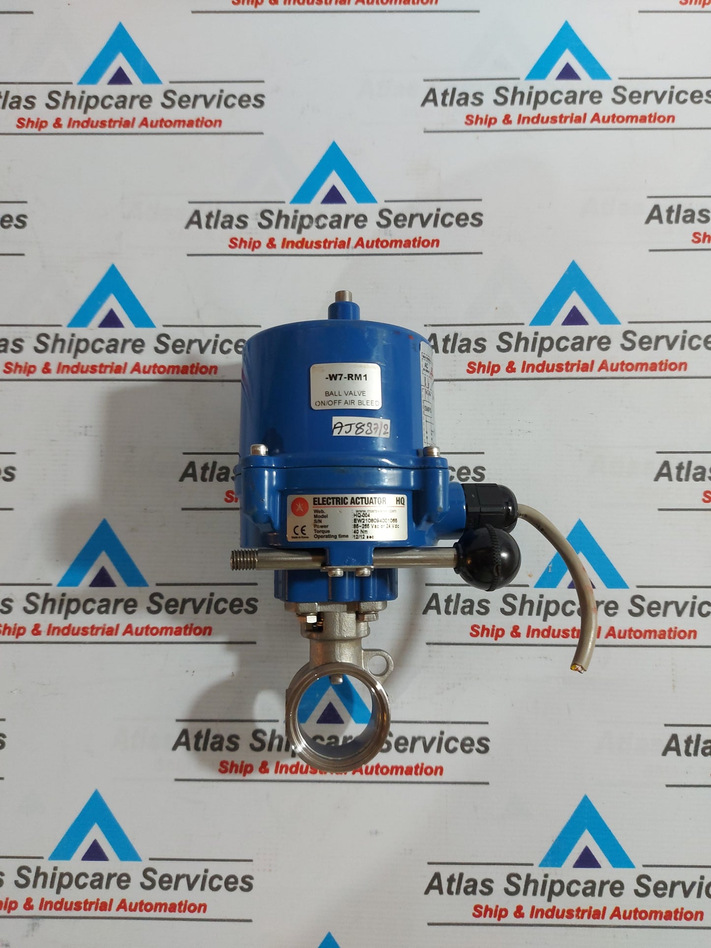 W7-RM1 WITH ELECTRIC ACTUATOR HQ-004 AIR BLEED