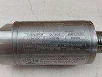 BARKSDALE 425X-07-A-Q19 PRESSURE TRANSDUCER -1 TO 15 BAR
