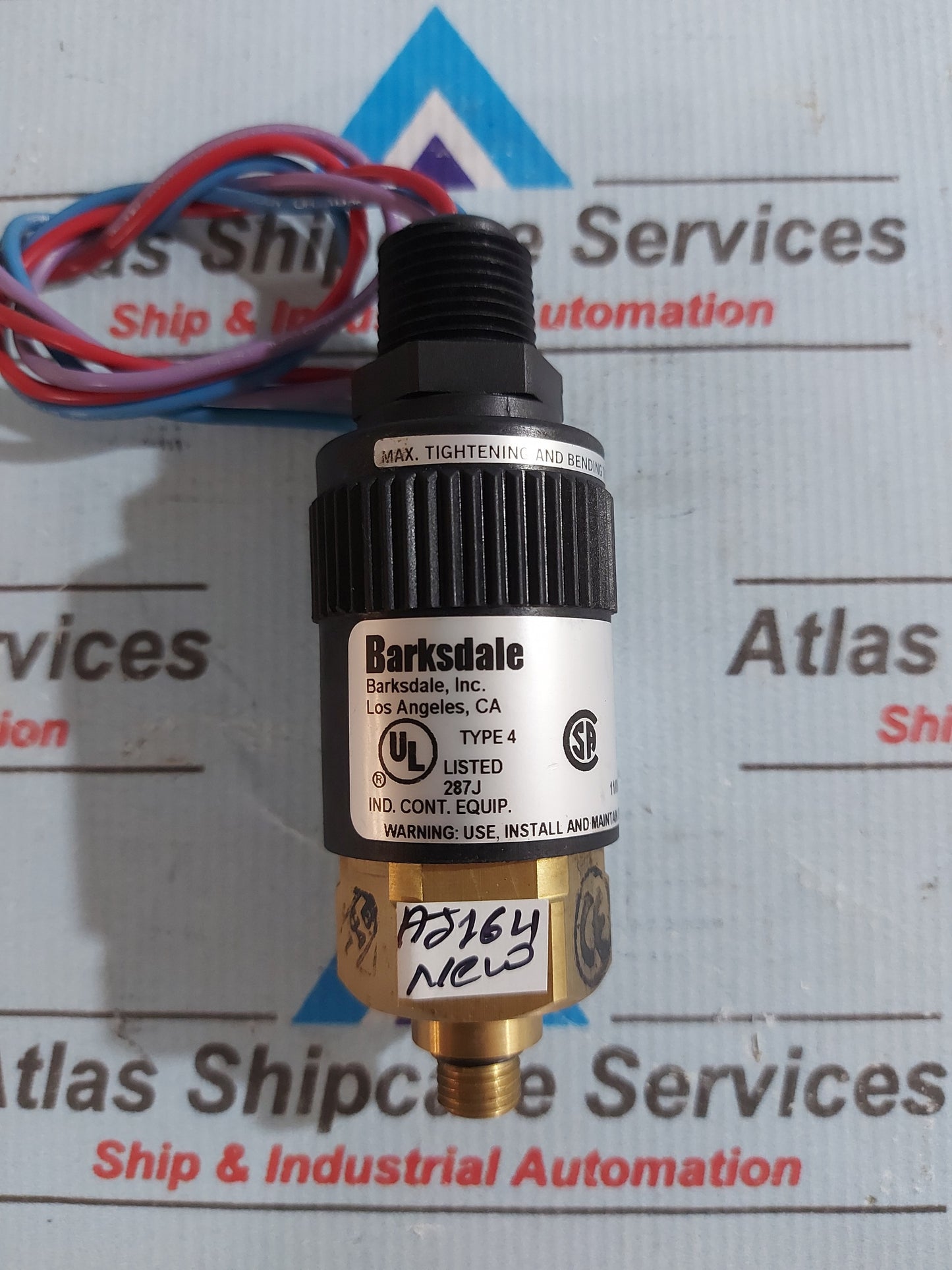 BARKSDALE 96211-BB2-T4-P1 PRESSURE SWITCH