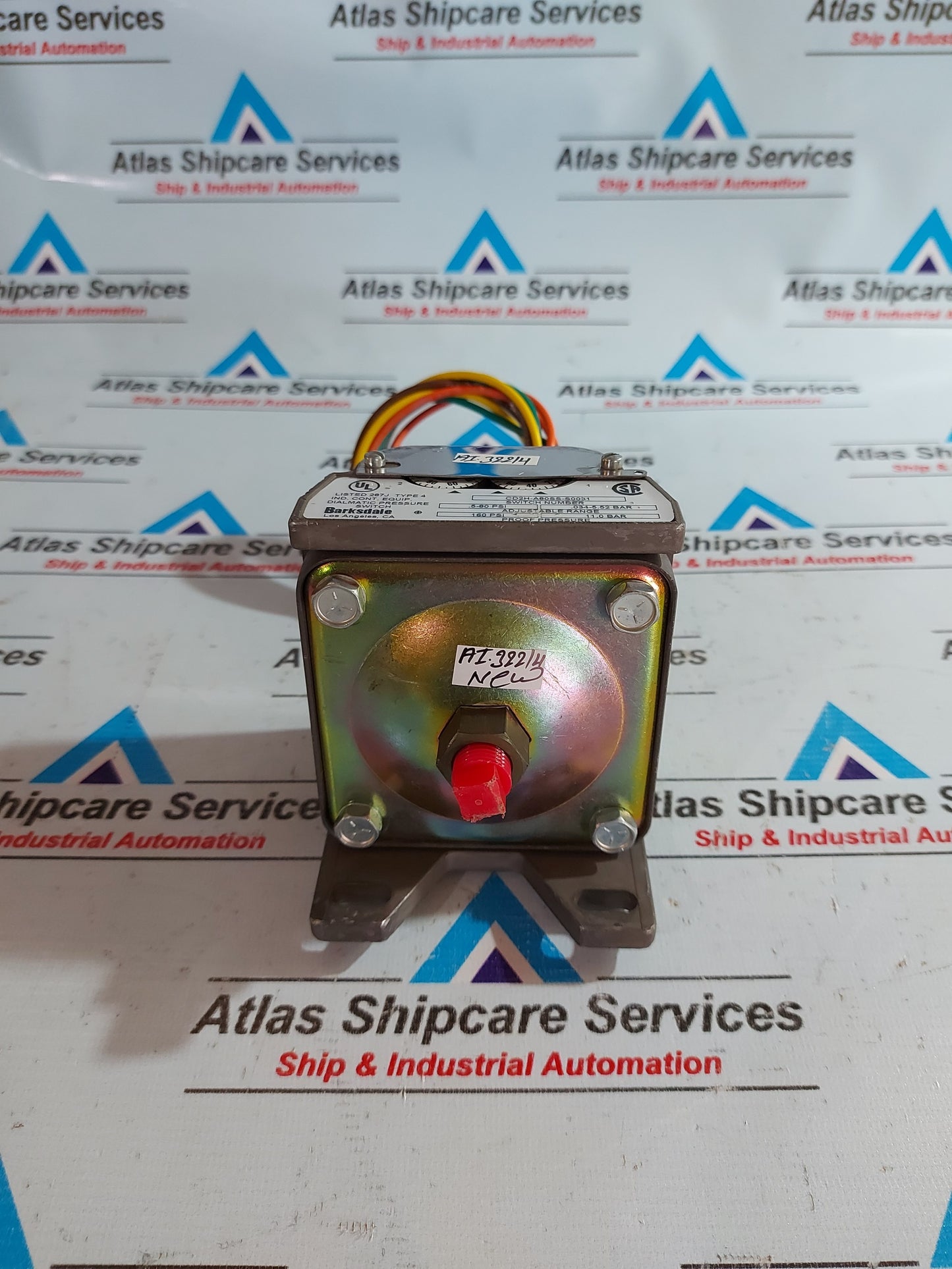 BARKSDALE CD2H-A80SS-S0031 DIAPHRAMGM PRESSURE SWITCH 80 PSI