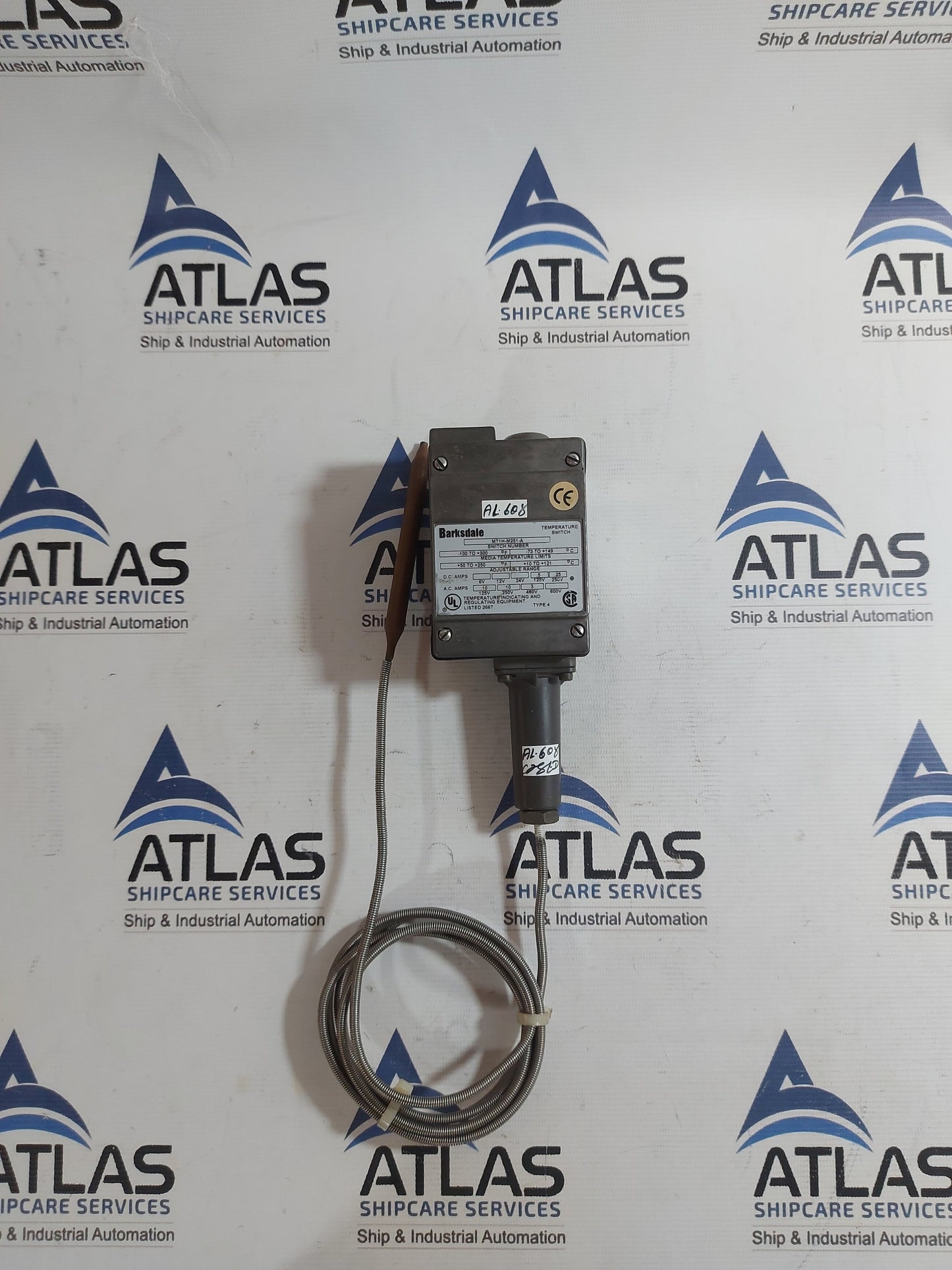 BARKSDALE MT1H-M251-A TEMPERATURE SWITCH