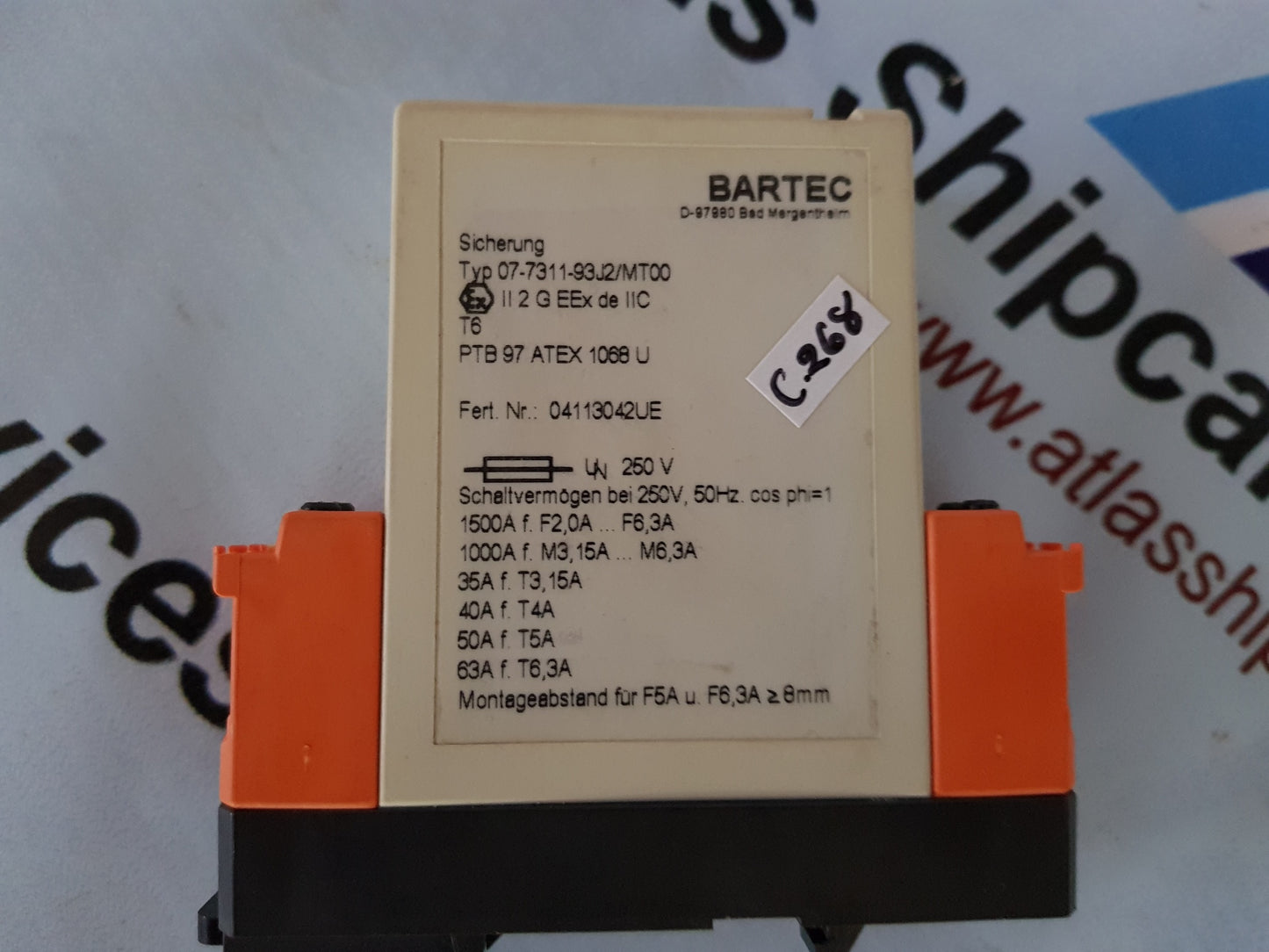 BARTEC 07-7311-93J2/MT00 RELAY