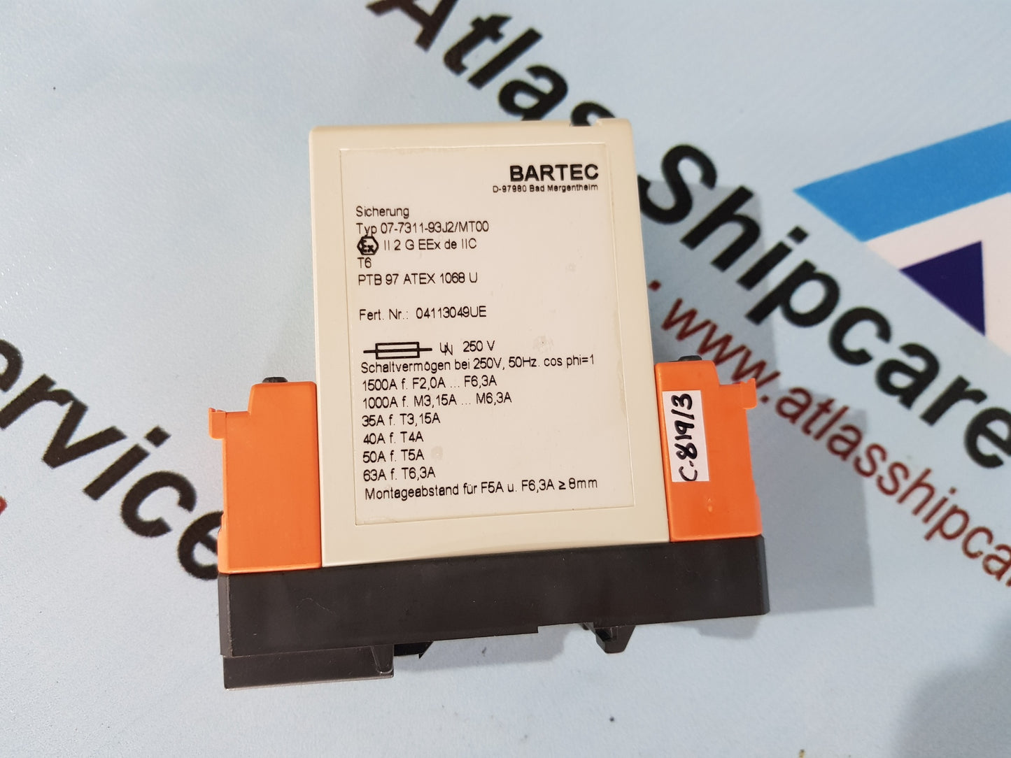 BARTEC 07-7311-93J2/MT00 RELAY