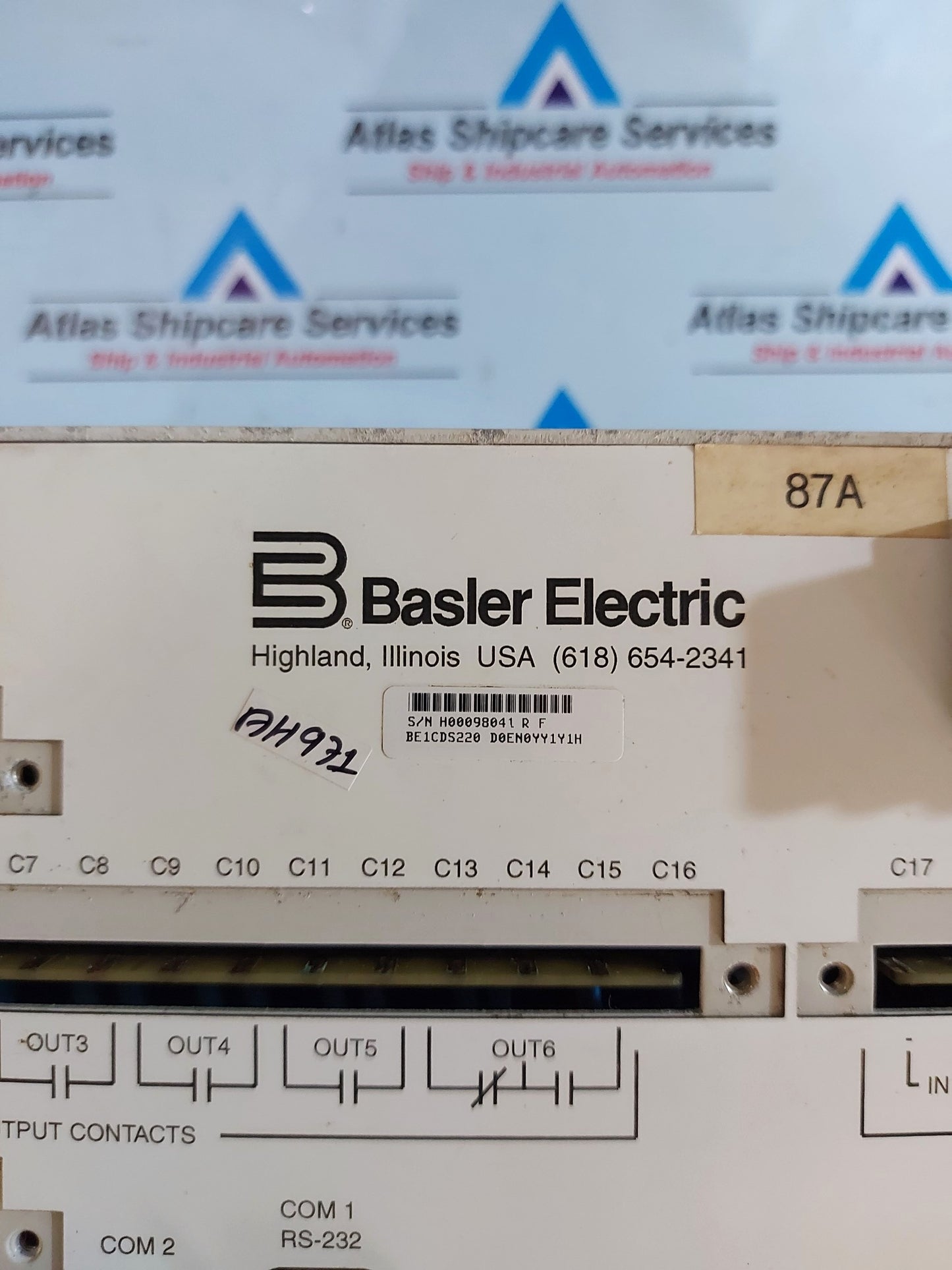 BASLER BE1-CDS CURRENT DIFFERENTIAL SYSTEM