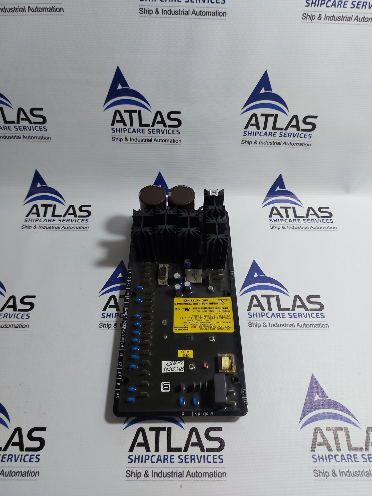 BASLER DECS-100-B11 AUTOMATIC VOLTAGE REGULATOR REV.X