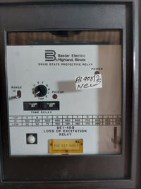 BASLER ELECTRIC BE1-40Q LOSS OF EXCITATION RELAY